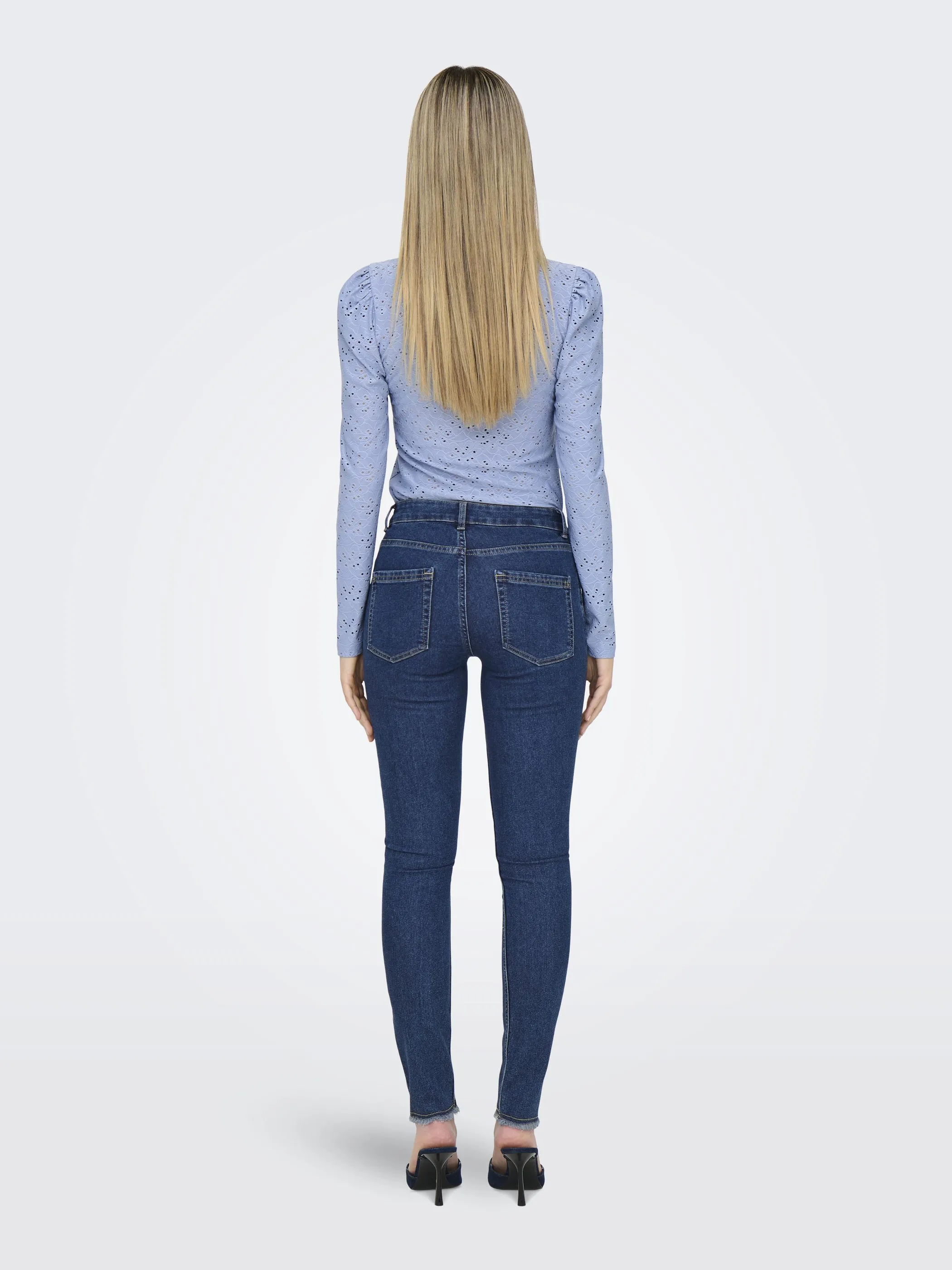 Only 15336726 ONLHUSH MID SKIN ANK Blau 904612 177938 5 Only 15336726 ONLHUSH MID SKIN ANK Blau 904612 177938 5