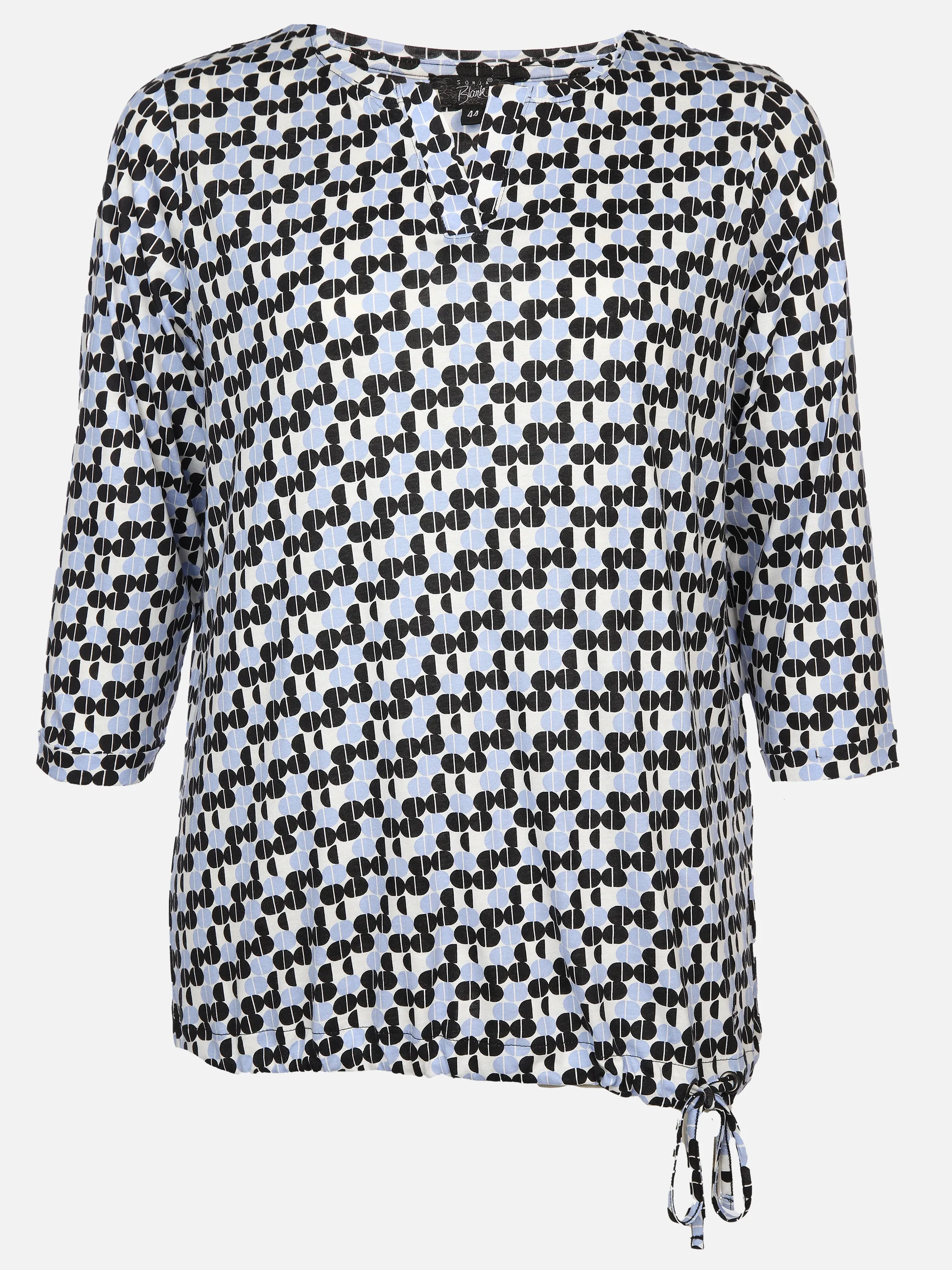 Sonja Blank Da-gr.Gr. Printshirt 3/4 Arm Marine 898557 NAVYOFF 1 Sonja Blank Da-gr.Gr. Printshirt 3/4 Arm Marine 898557 NAVYOFF 1