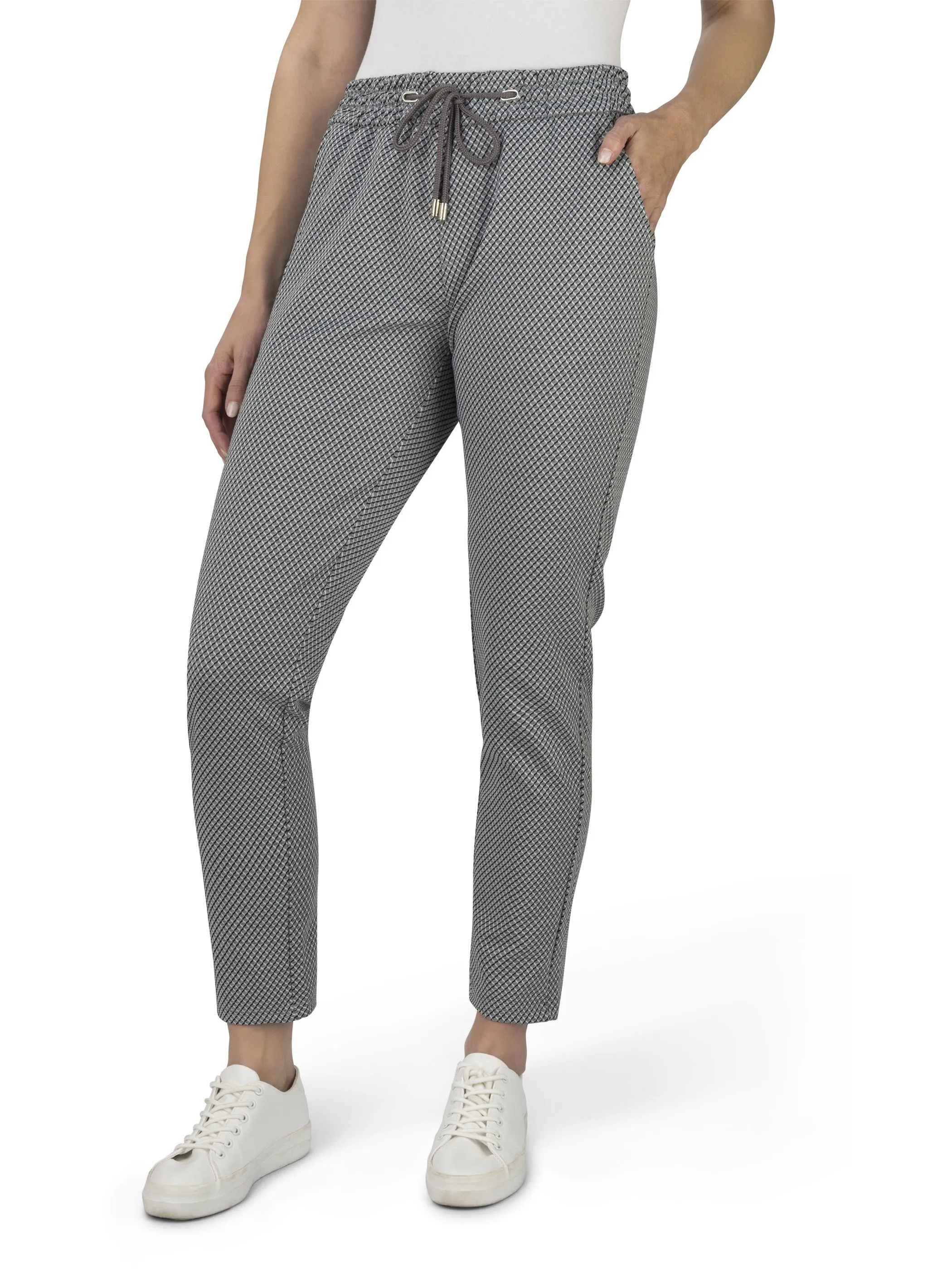 Stooker DOB 22110090009761 Da. Hosen lang, Grau 911353 9761 1