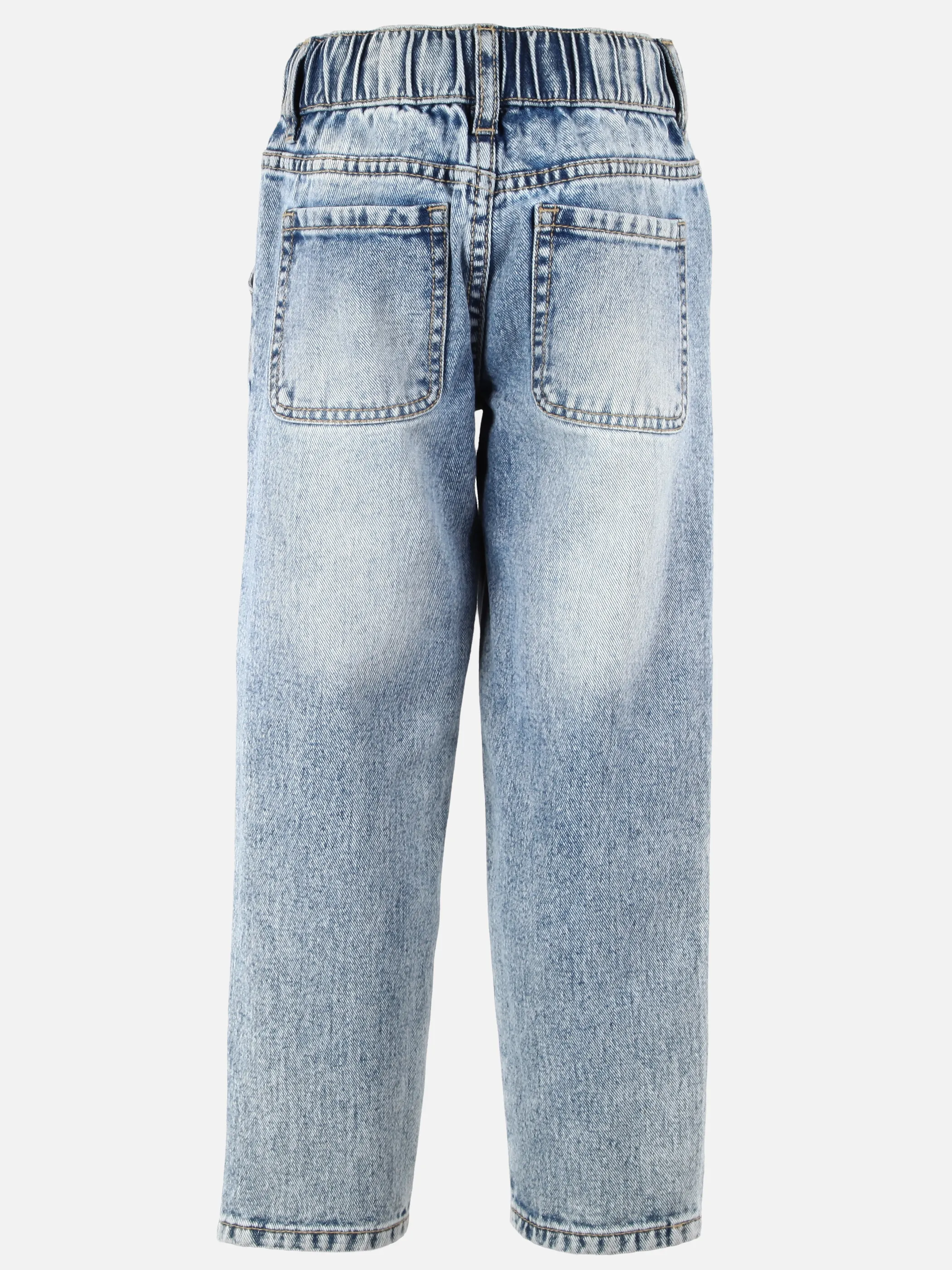 One Way KJ Denim Jeans mit weißen Bändchen Blau 930123 BLAU 2
