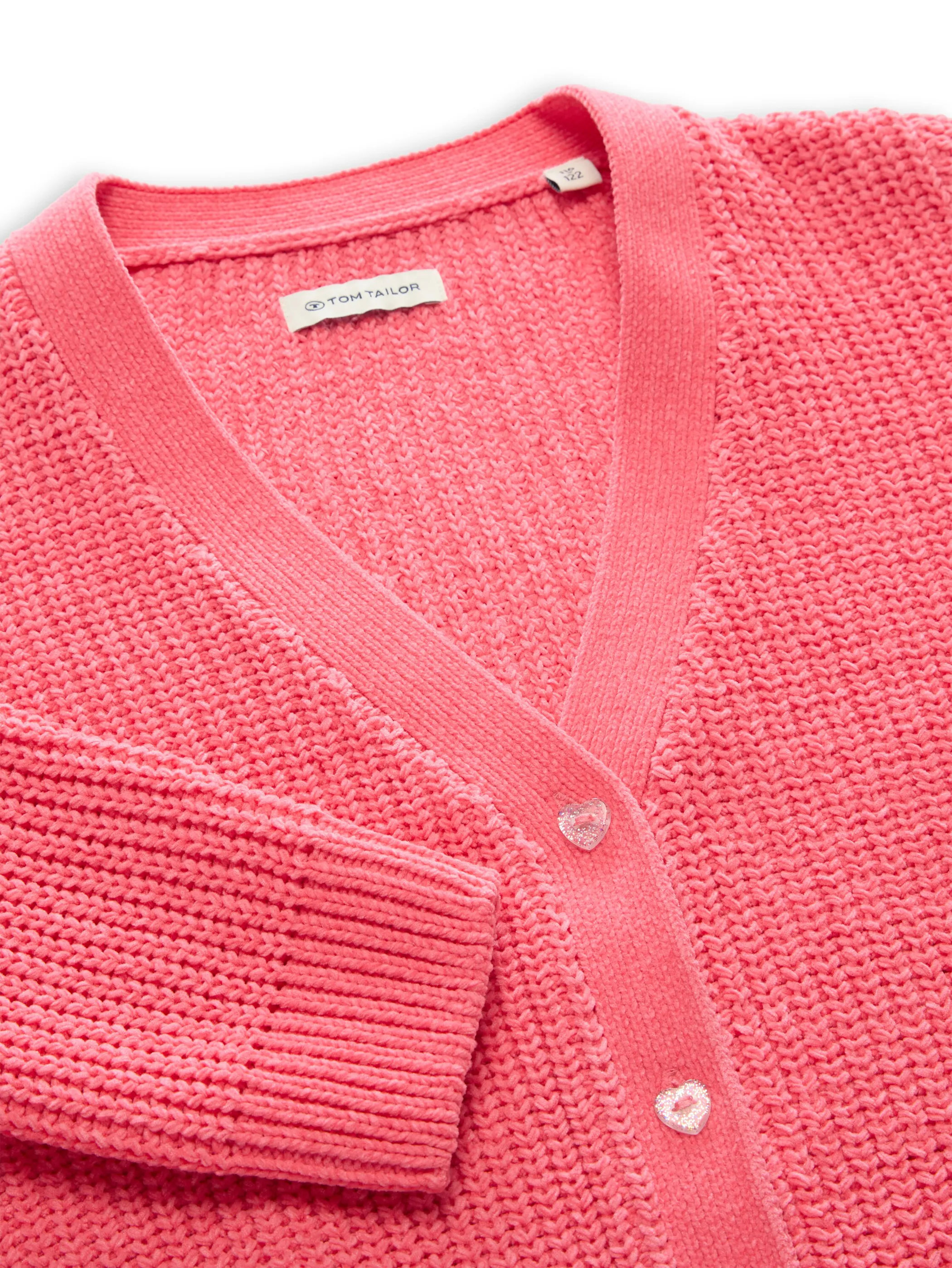 Tom Tailor 1054282 knitted cardigan Pink 934388 32123 3