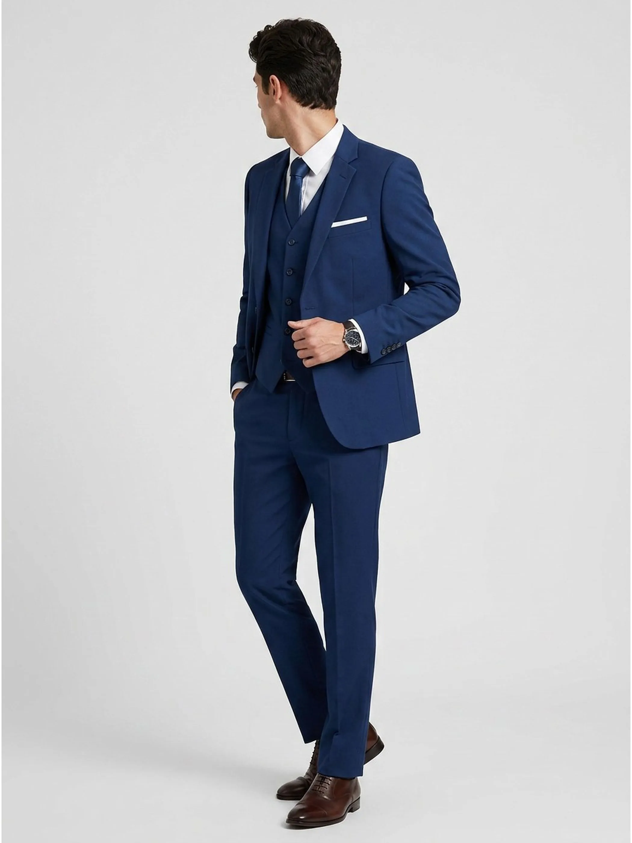 Jim Spencer He. Anzug 5tlg. Blau 896832 85 BLAU 1