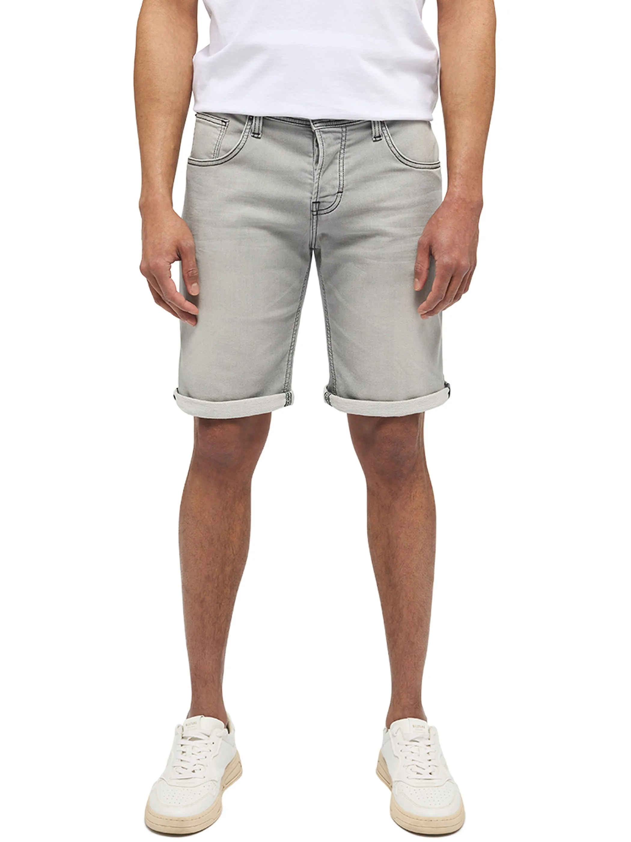 Mustang 1012671 STYLE CHICAGO SHORTS Grau 912269 4500842 4
