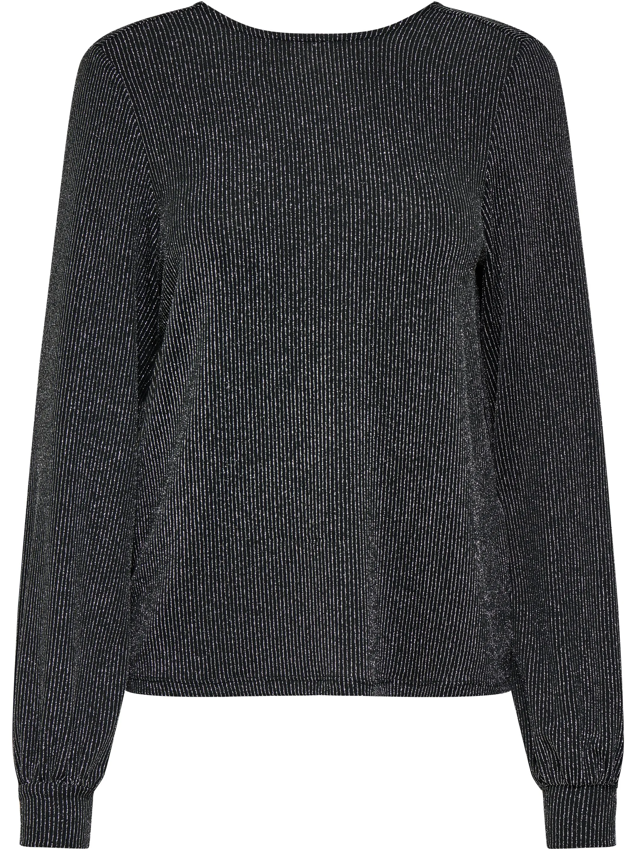 Only 15360951 ONLCAROL L/S GLITTER Schwarz 917472 177911002 1
