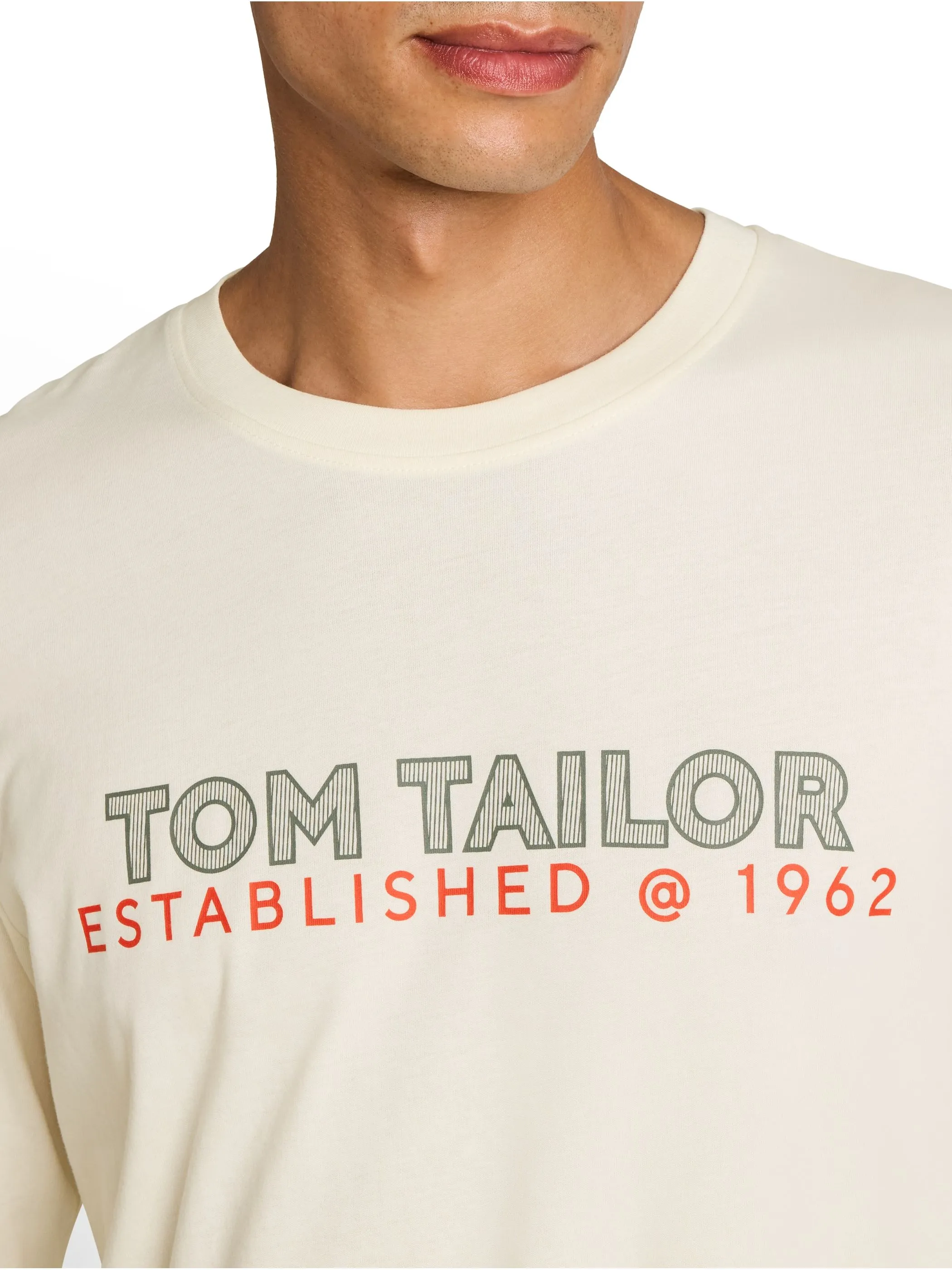 Tom Tailor 1052638 NOS printed longsleeve Weiß 934240 10348 3