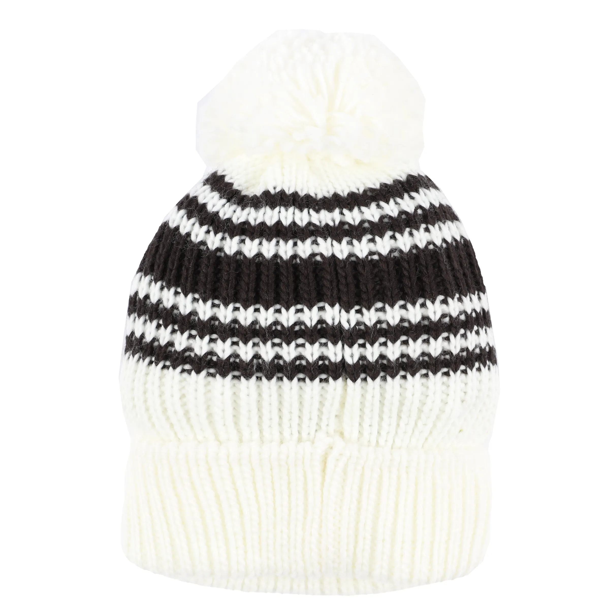 Grinario Sports Da-Mütze m. Bommel Weiß 881769 OFFW/BLACK 2 Grinario Sports Da-Mütze m. Bommel Weiß 881769 OFFW/BLACK 2