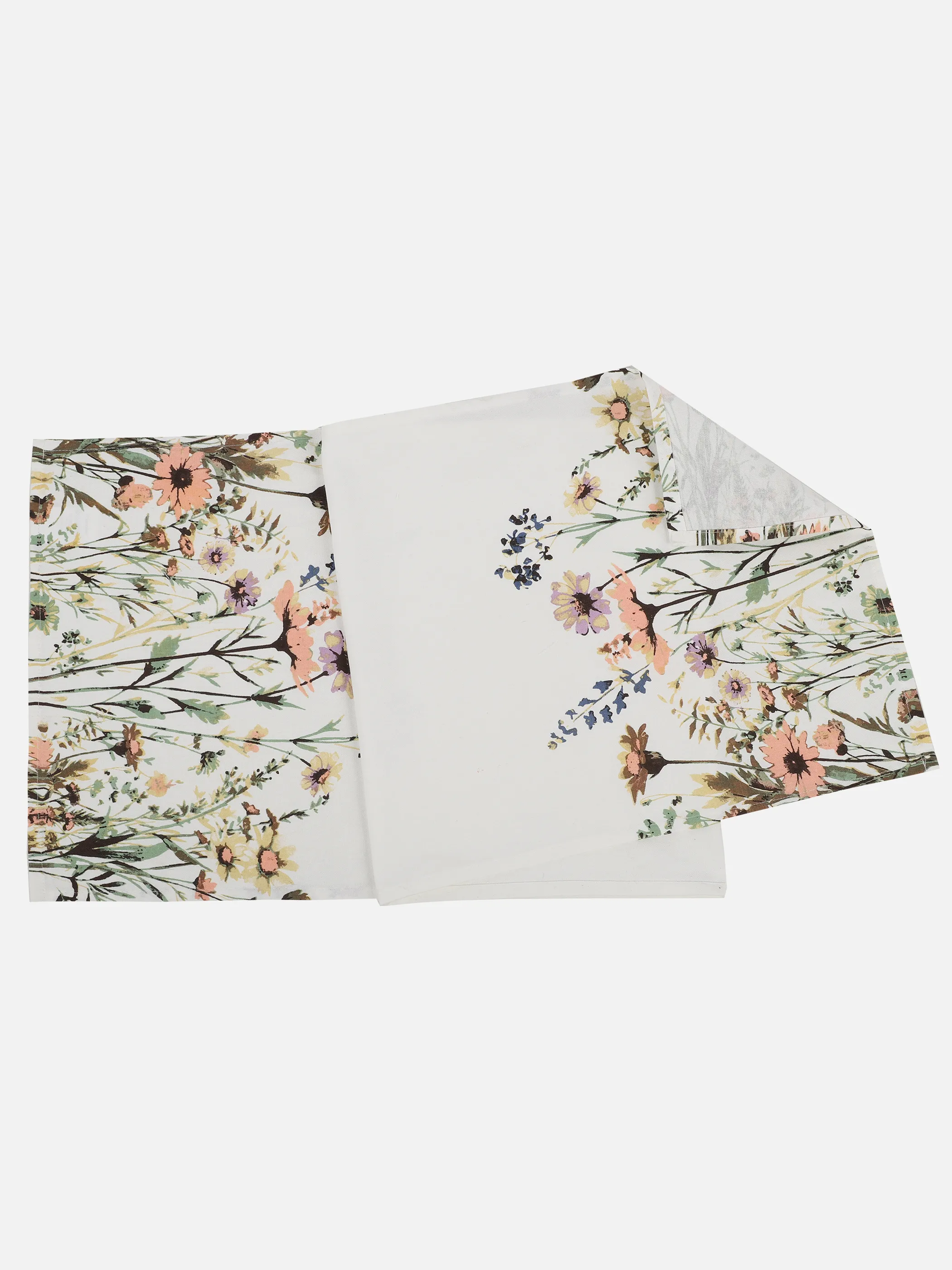 Dream House Tischläufer 40x140 Wiesenblume Weiß 890083 WEIß 2