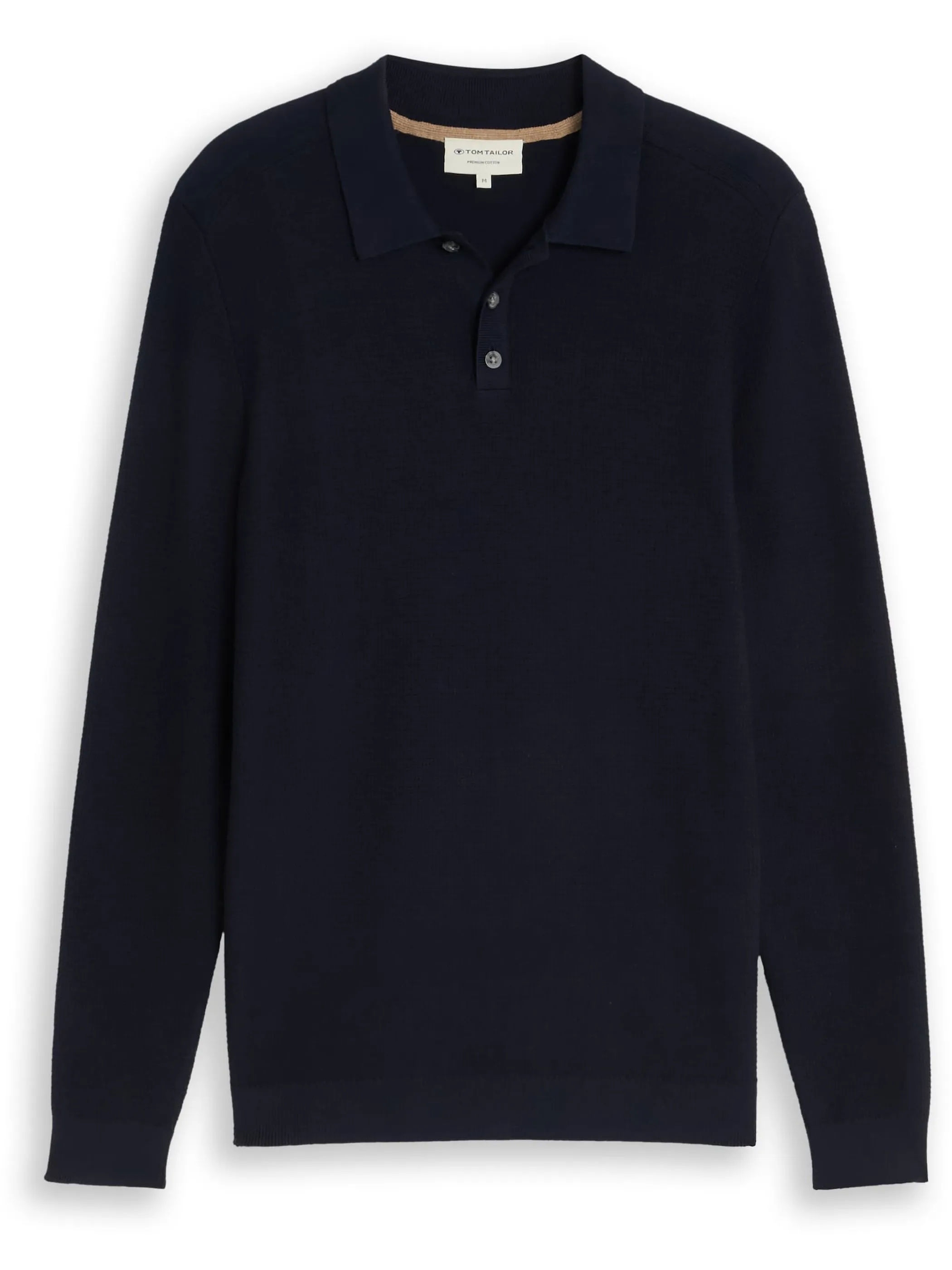 Tom Tailor 1052207 NOS structured knit polo Blau 934238 10668 5