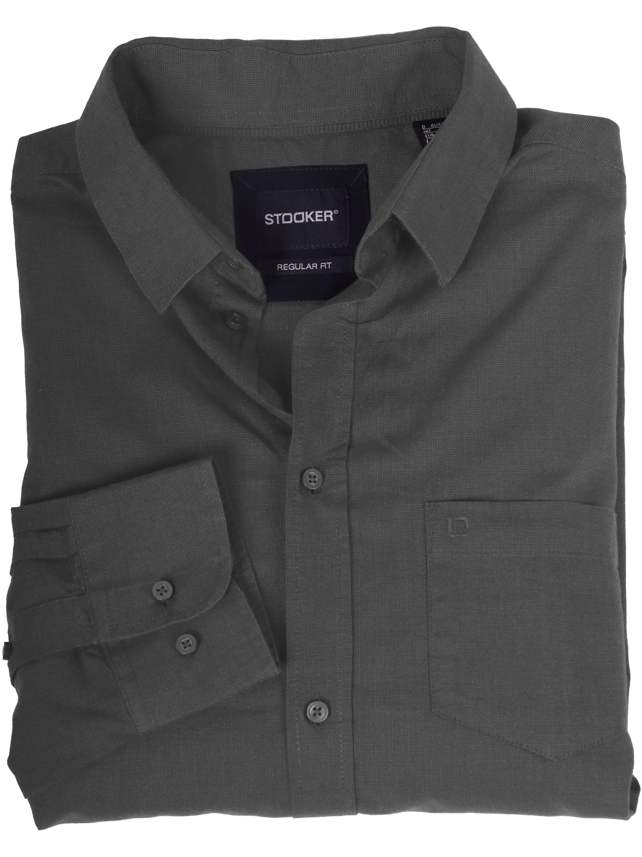 Stooker HAKA 73150290009449 He. Bluse/Hemd, Grau 919960 9449 1