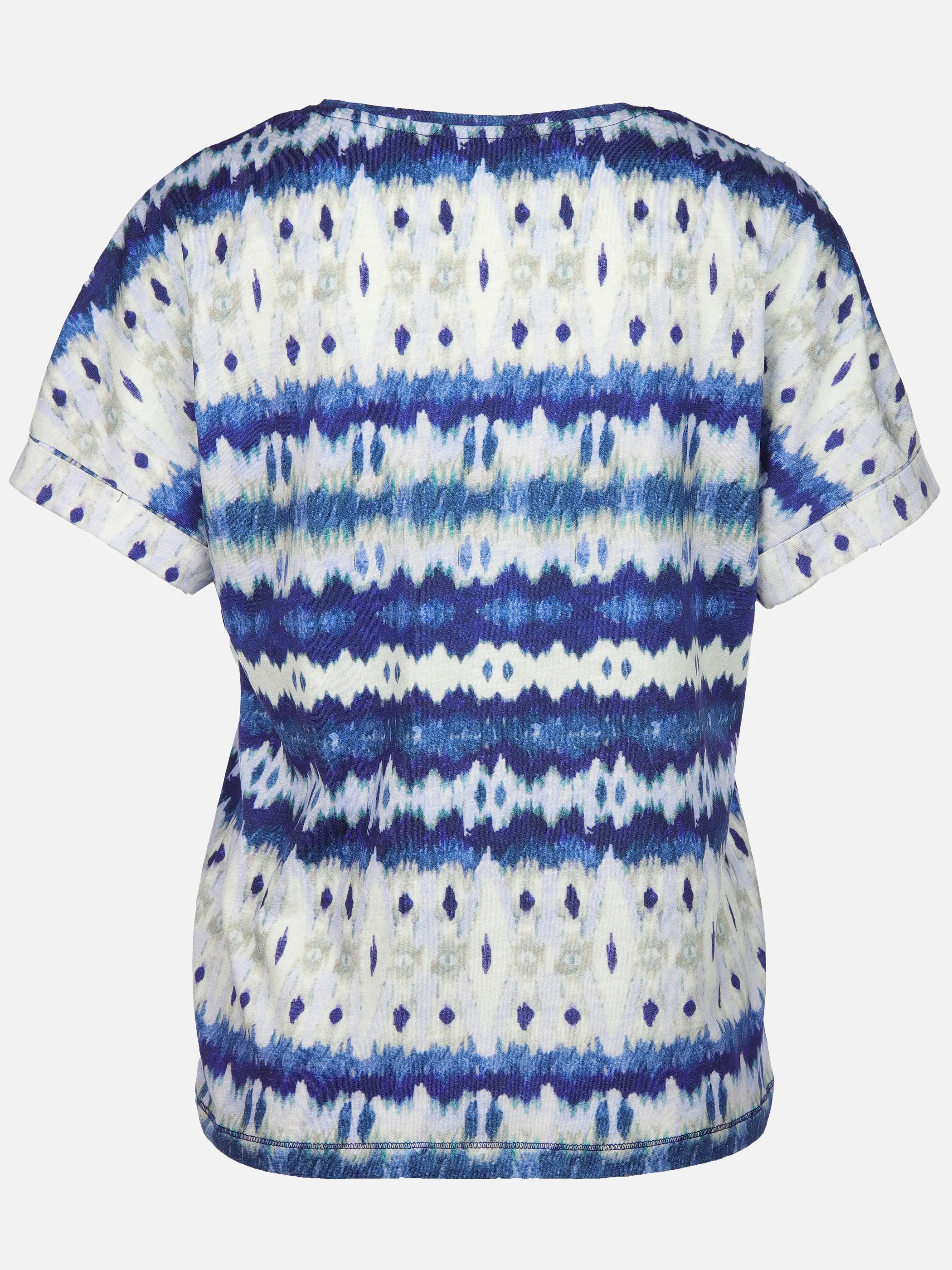 Lisa Tossa Da-Print-T-Shirt Blau 906601 BLAU 2