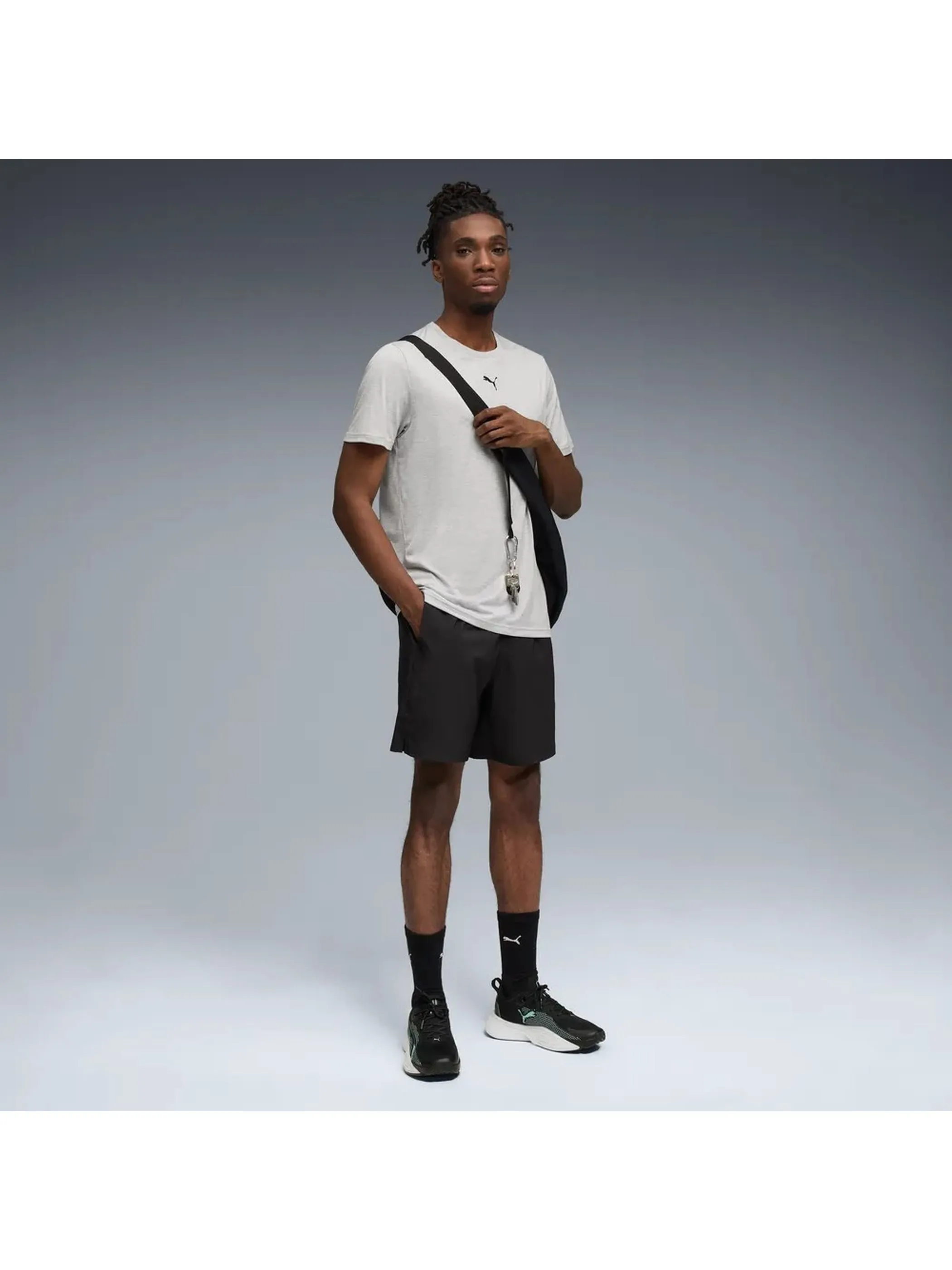 Puma 525920-04 He-Sport T-Shirt TAD ESS, hellgrau mel. Grau 925874 04 3