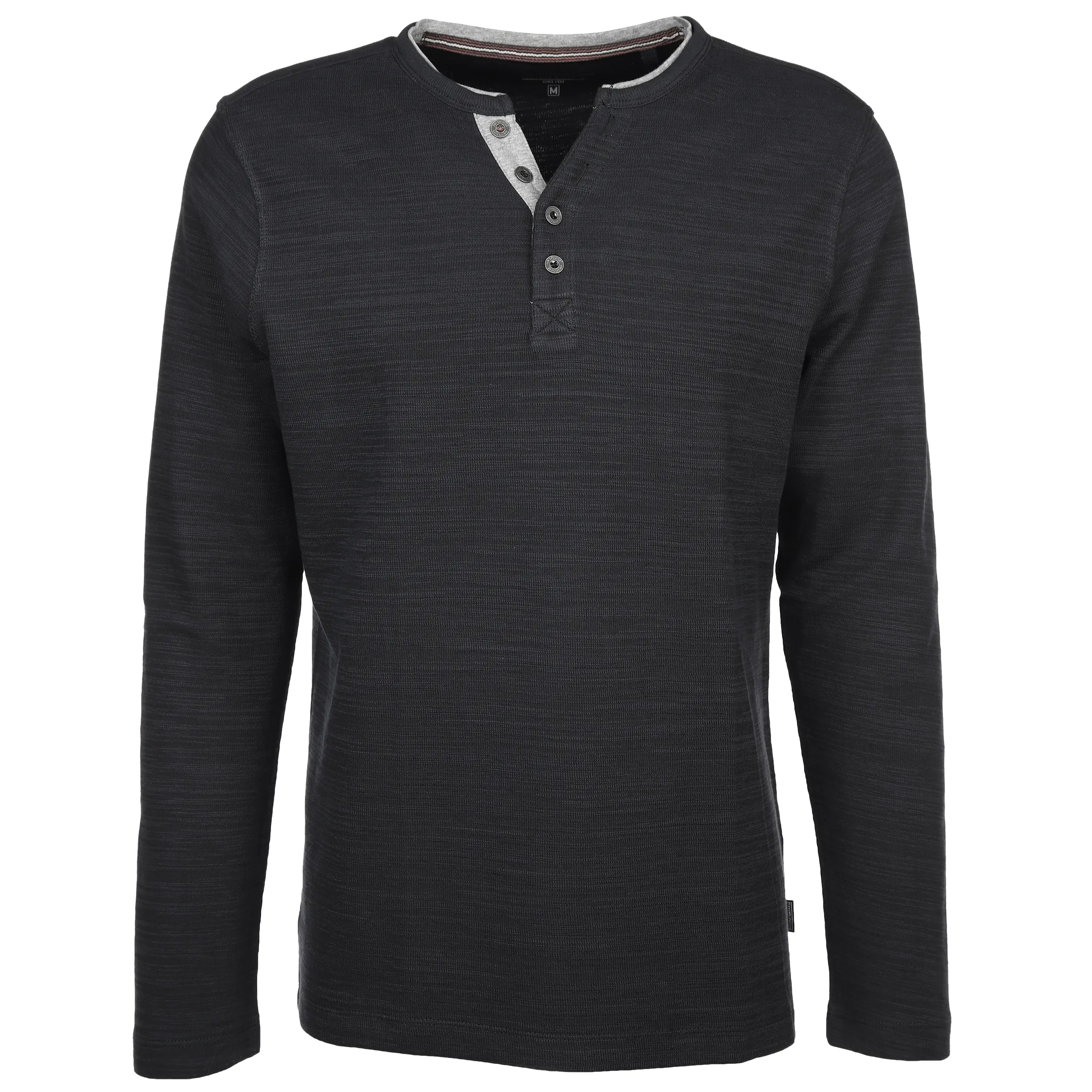Jim Spencer He. Henleyshirt 1/1 Arm space Grau 883497 ANTHRA 1 Jim Spencer He. Henleyshirt 1/1 Arm space Grau 883497 ANTHRA 1
