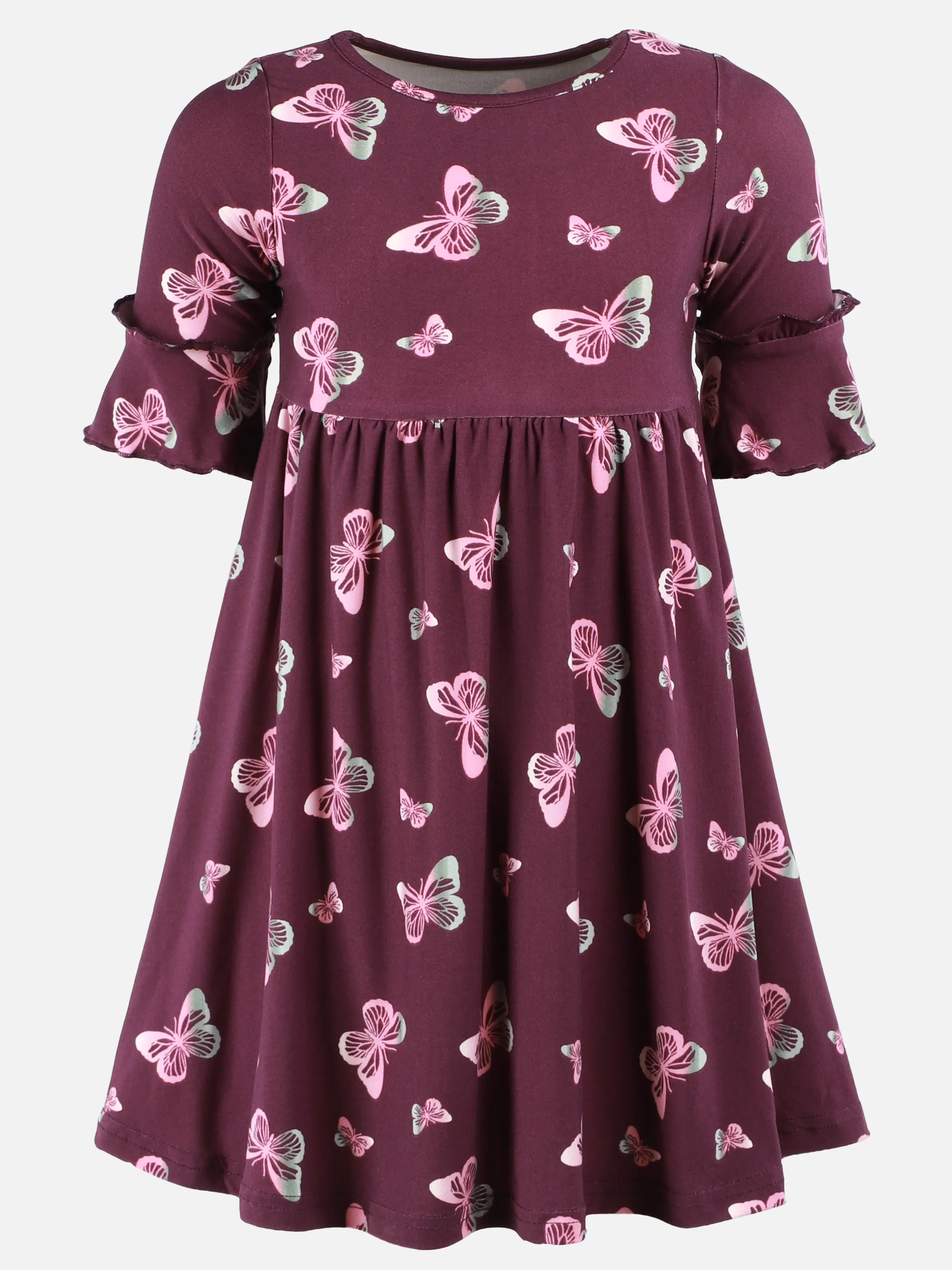 One Way MG Kleid mit schmetterlings AOP in lila Lila 922303 LILA 1