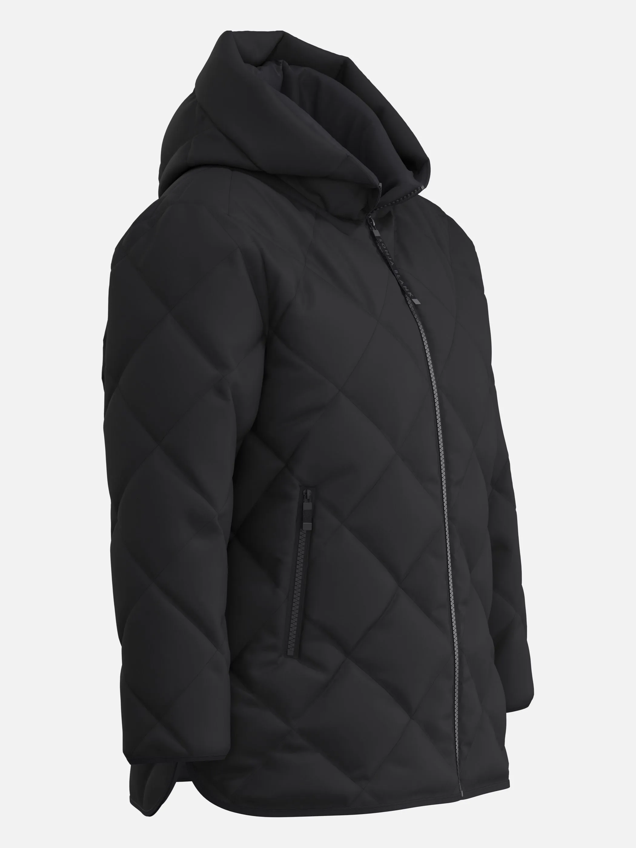 Sonja Blank Da-gr.Gr. Jacke Schwarz 930018 BLACK 4