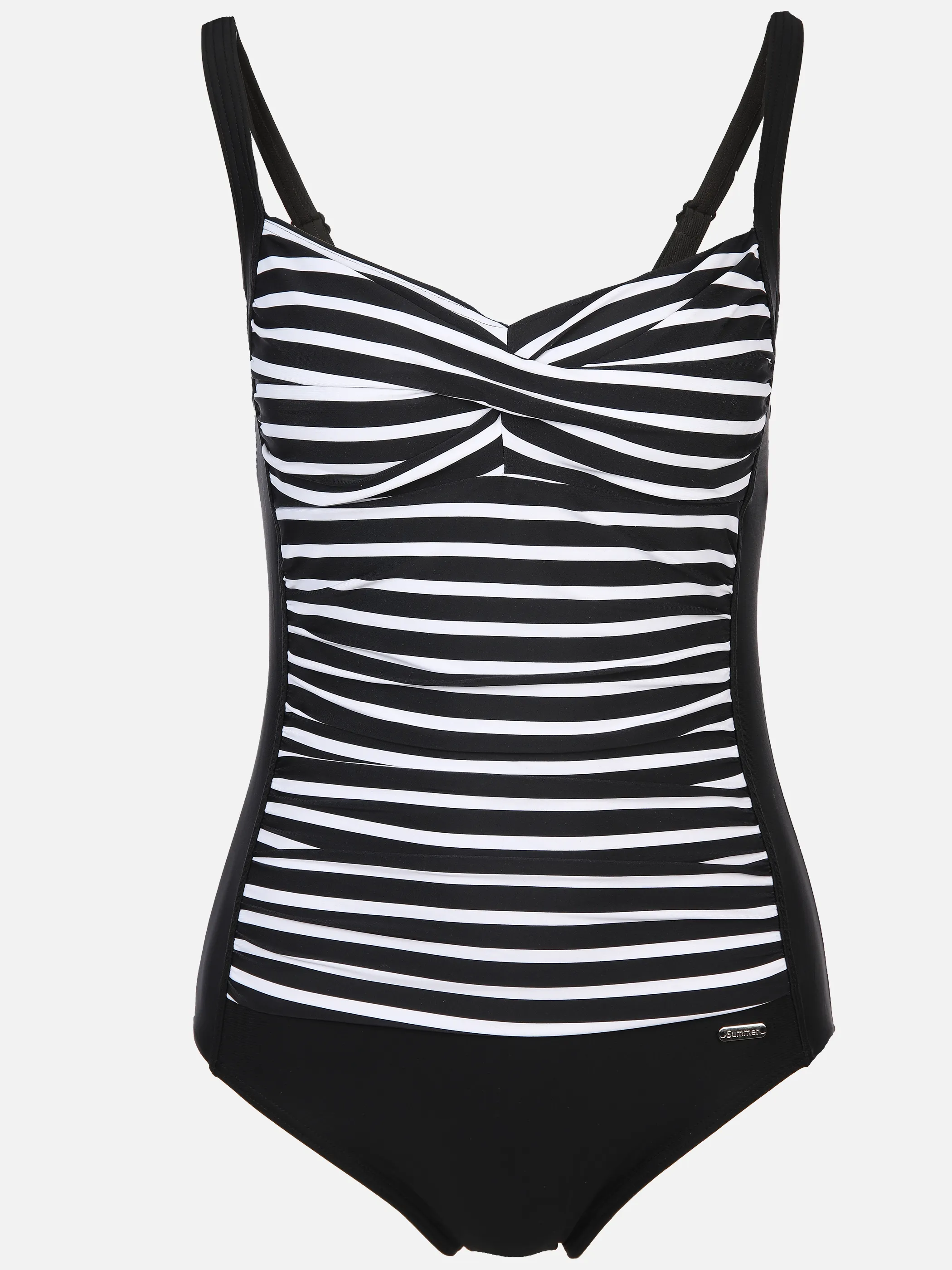 Grinario Sports Da-Badeanzug mit Druck Schwarz 891310 STRIPES 1