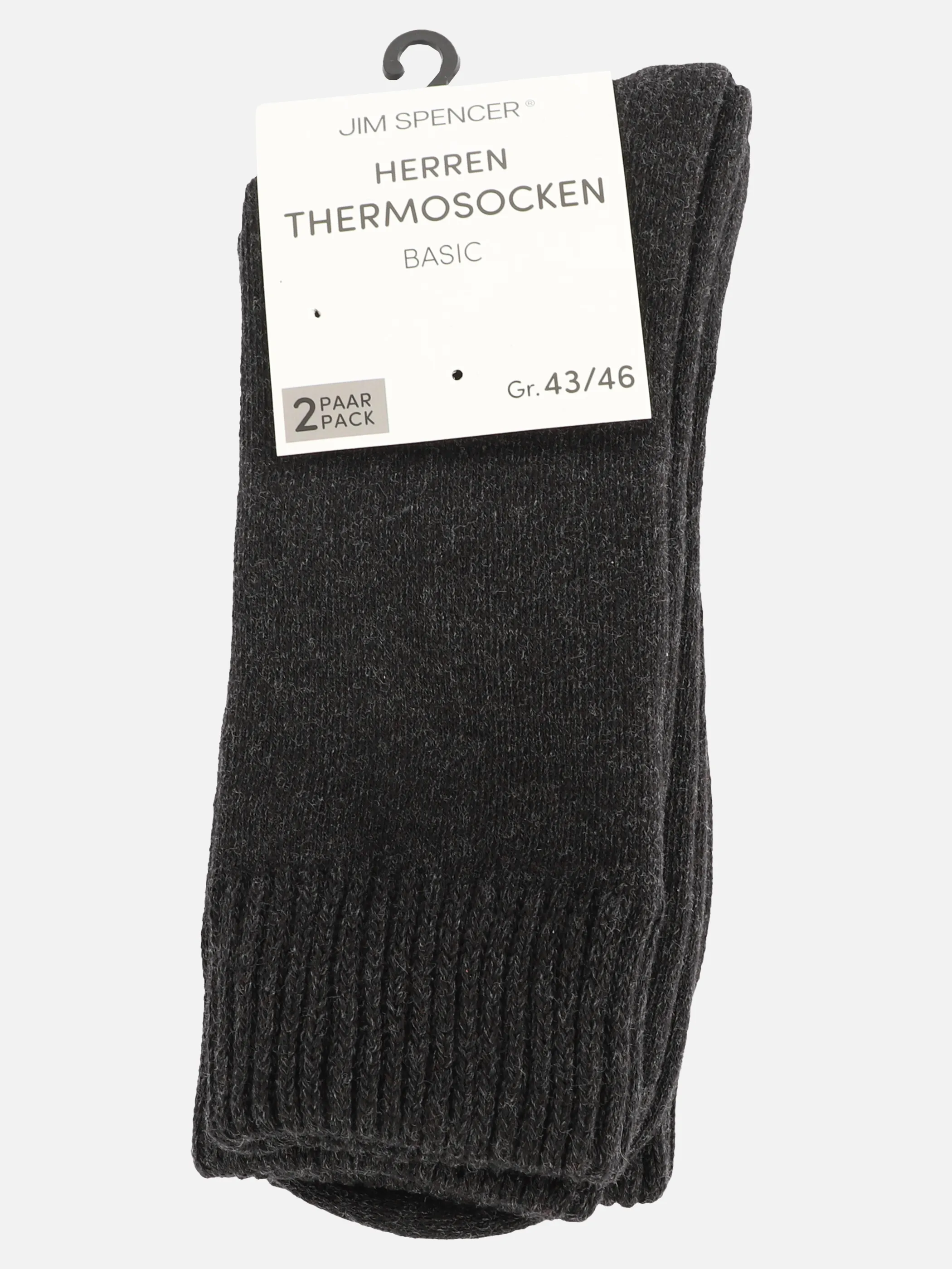 Jim Spencer He. Thermosocken 2er Pack mel. Grau 914700 ANTHRA 3