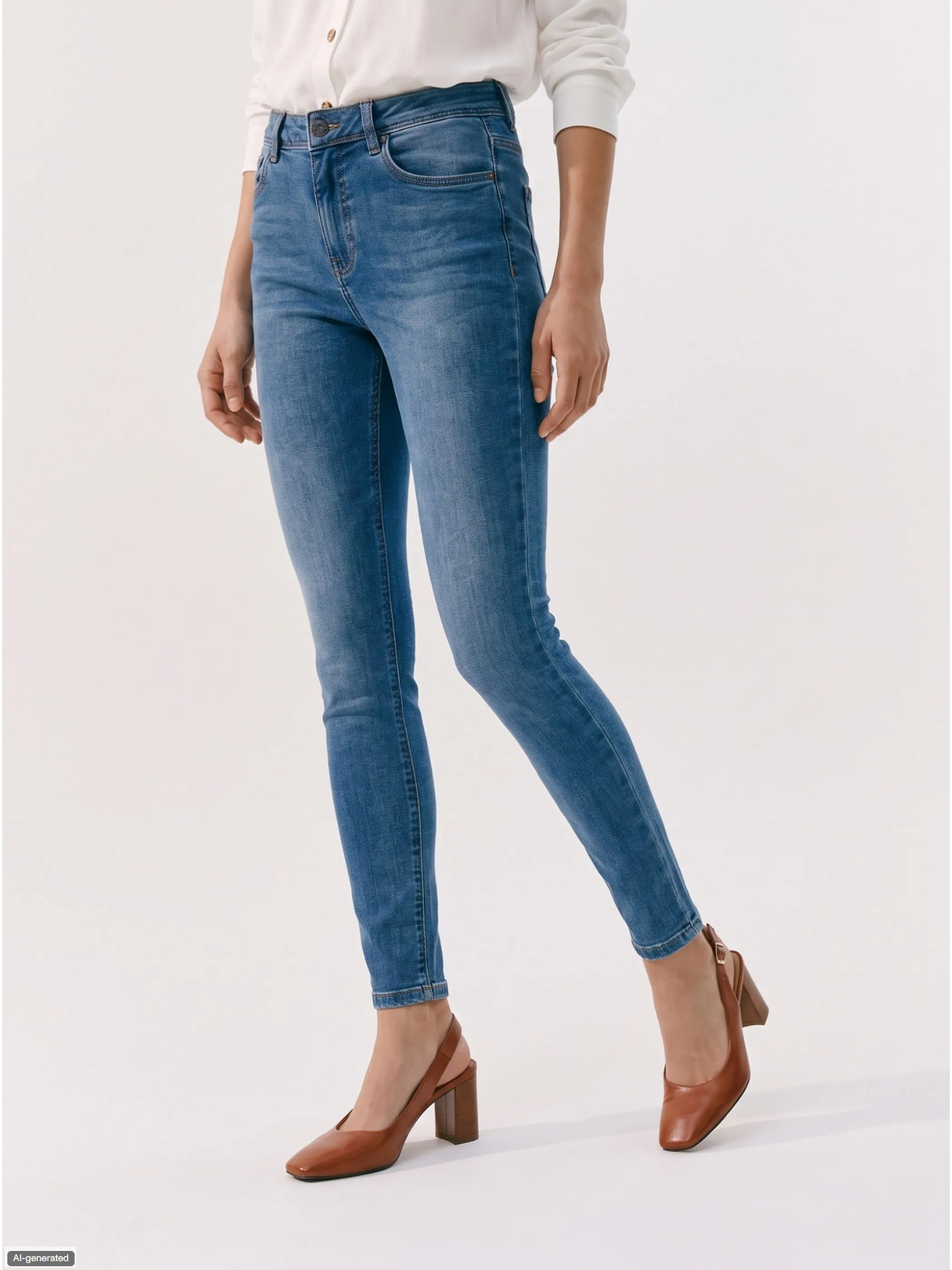 Vero Moda 10222531 VMTANYA MR S PIPING J Blau 834277 178001 2