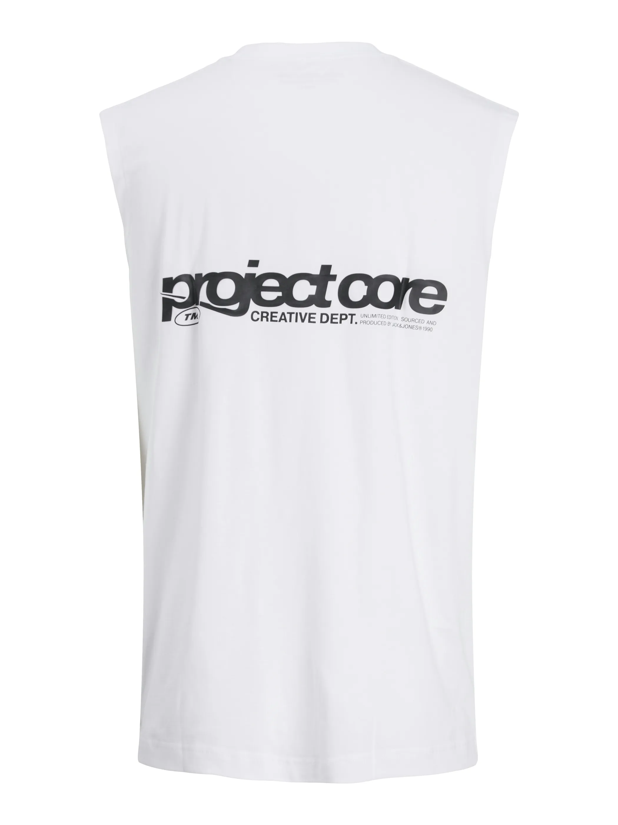 Jack Jones 12273446 JCOUNION PRINT TANK T Weiß 910473 177627 2