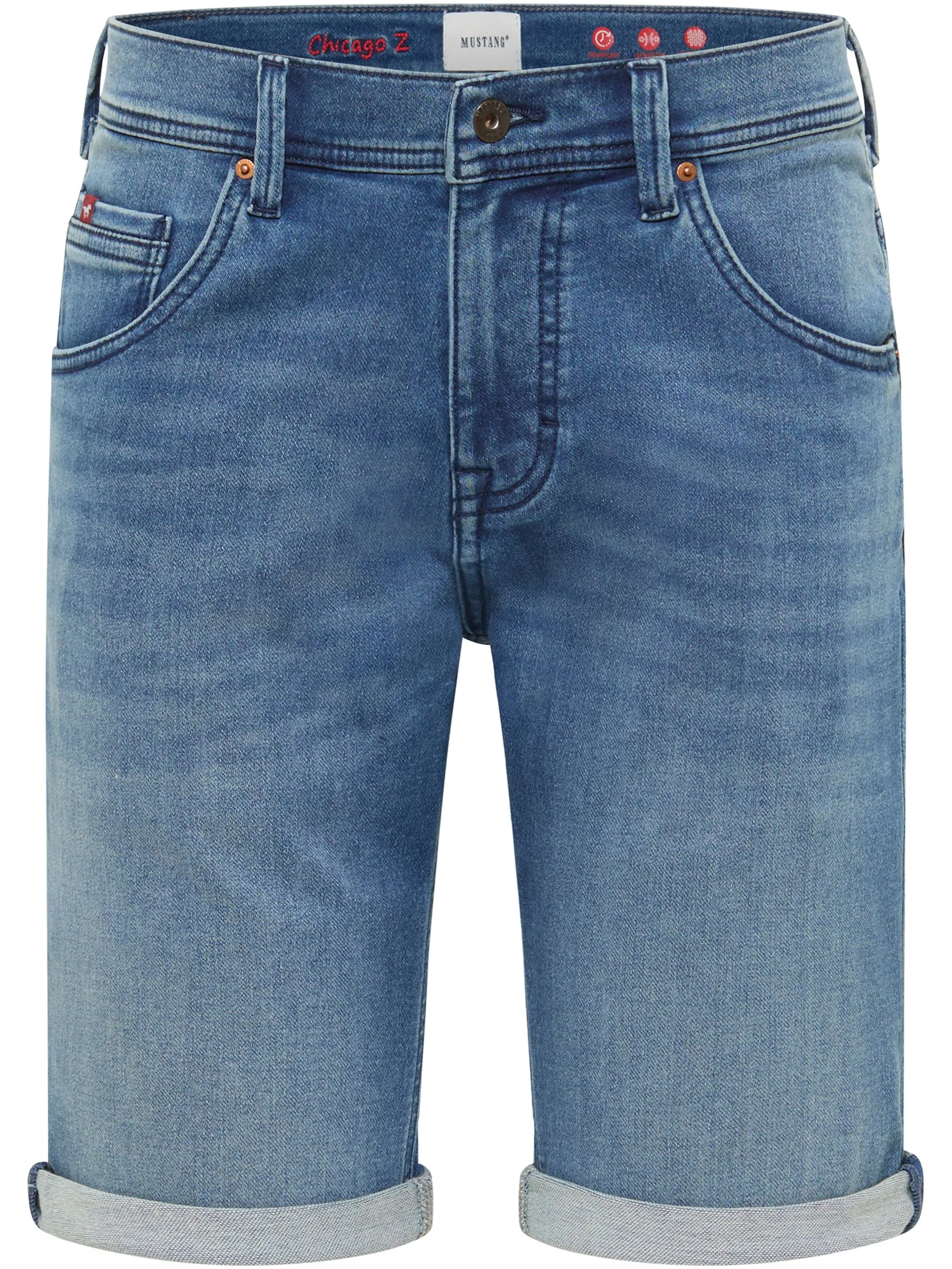 Mustang 1017455 STYLE CHICAGO SHORTS Z Blau 929363 5000583 4
