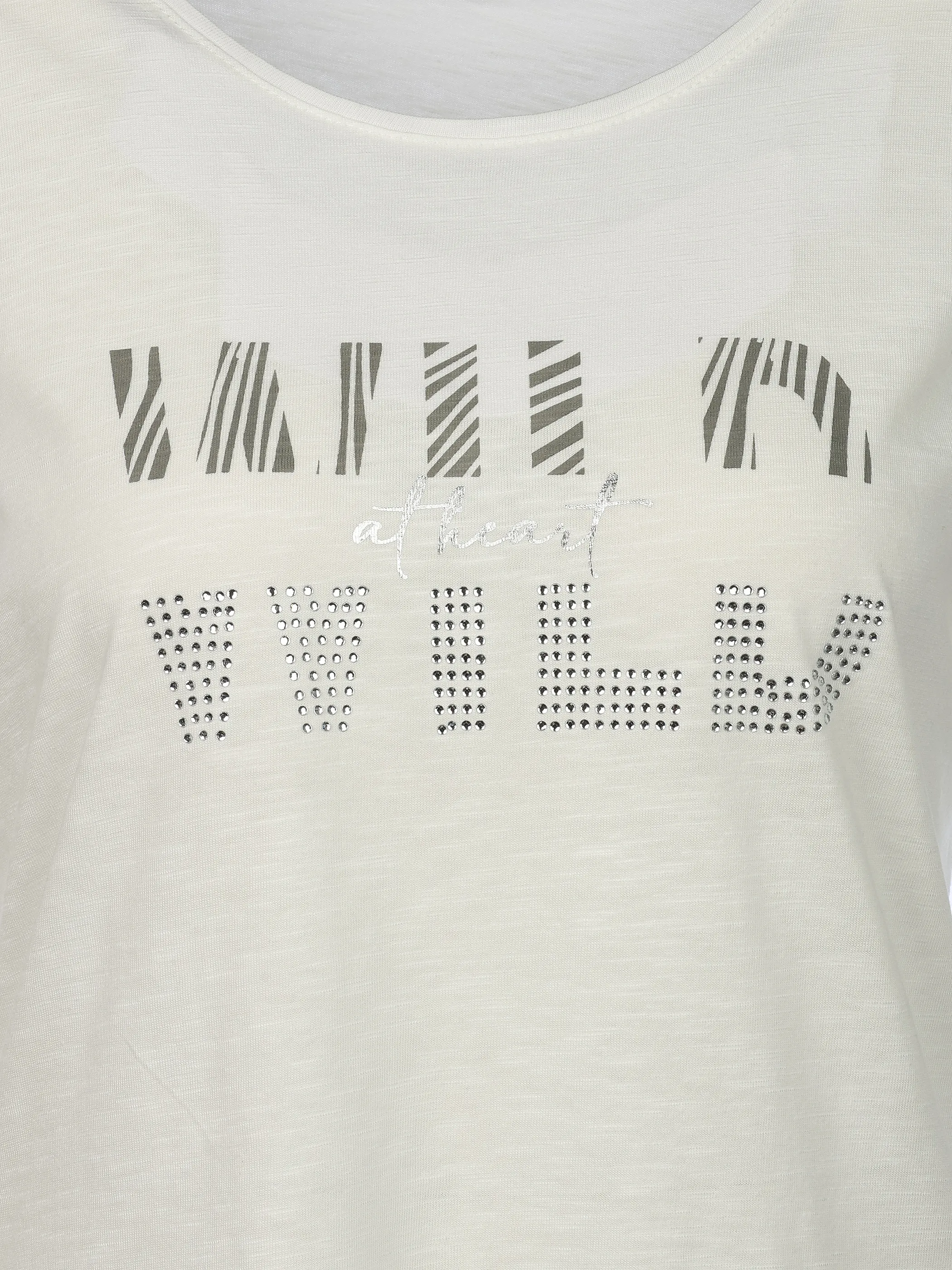 Sure Da-T-Shirt m. Frontprint Weiß 926281 STARWHITE 3