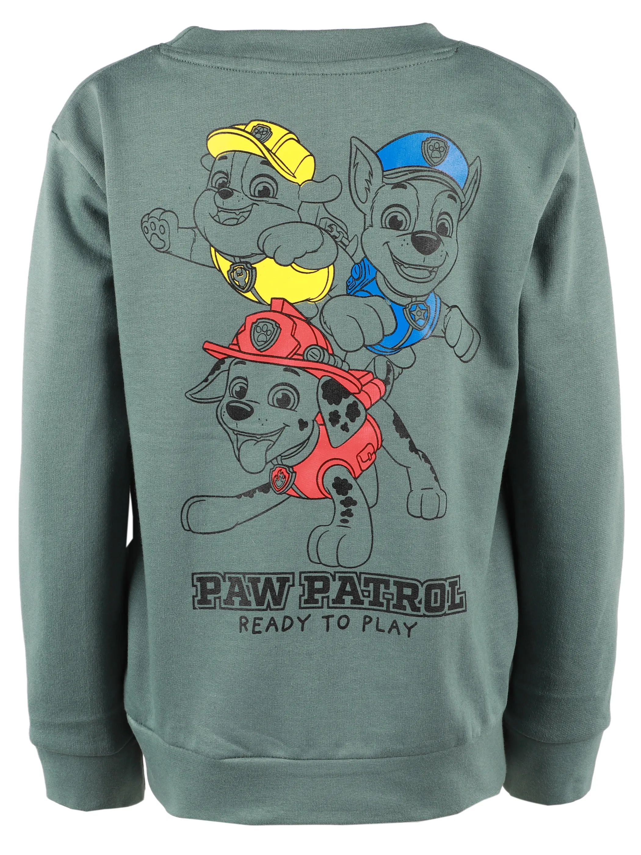PAW Patrol KJ Sweatshirt mit Paw Patrol Print in grün Grün 914101 GRÜN 2