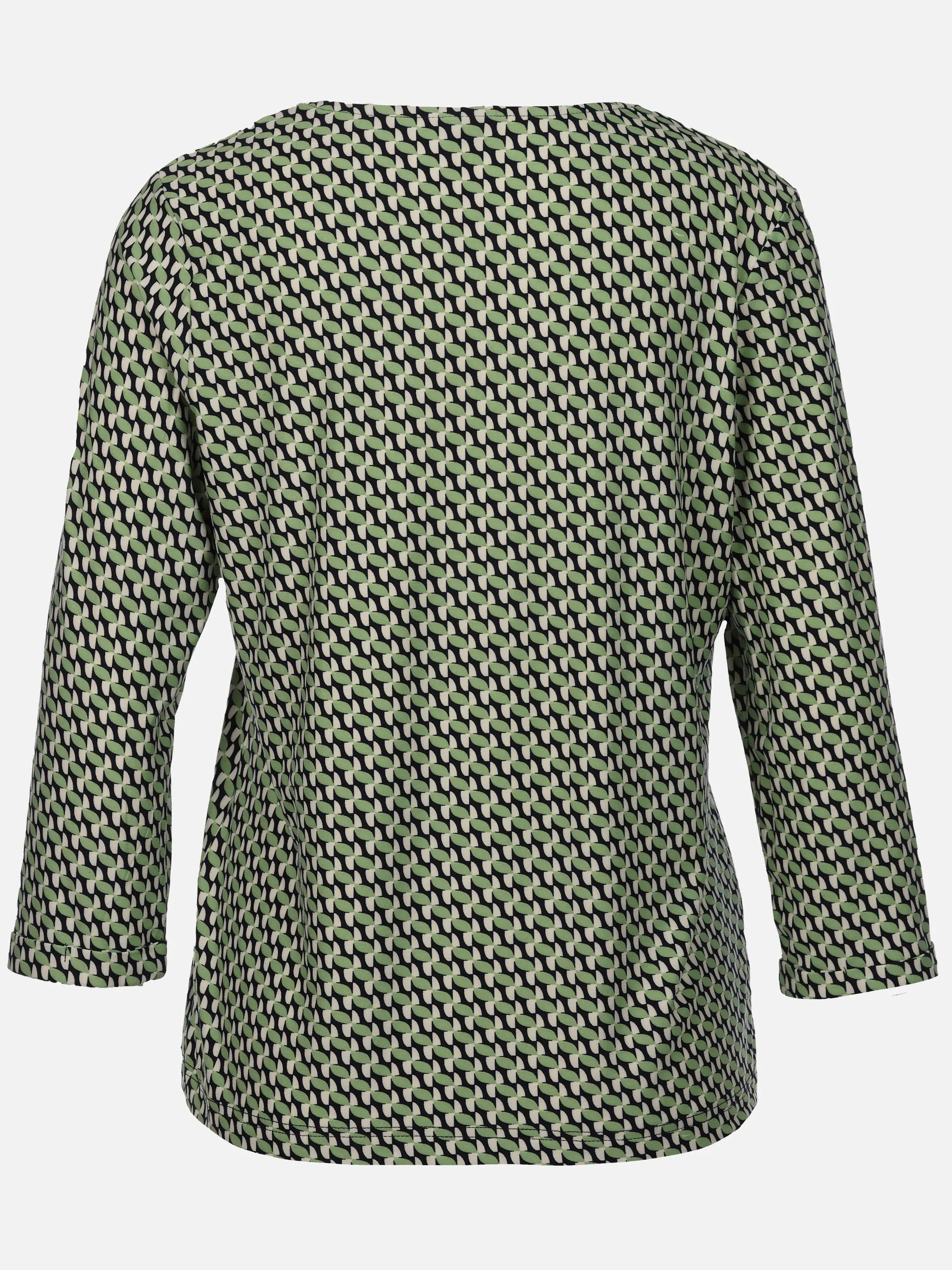 Sure Da-Shirt m. Alloverprint Grün 922329 GREEN 2