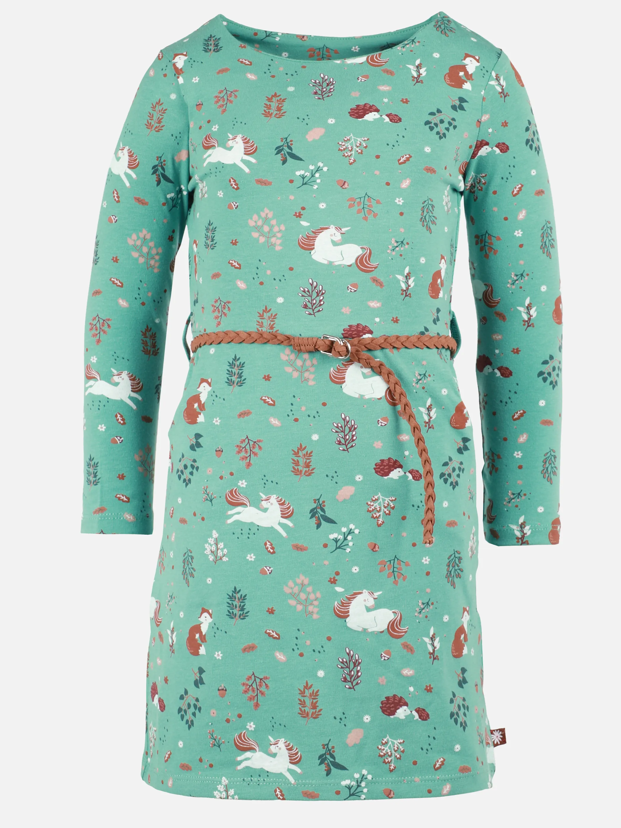 Stop + Go KM Kleid mit Einhorn AOP in grün Grün 899538 GRÜN 1 Stop + Go KM Kleid mit Einhorn AOP in grün Grün 899538 GRÜN 1