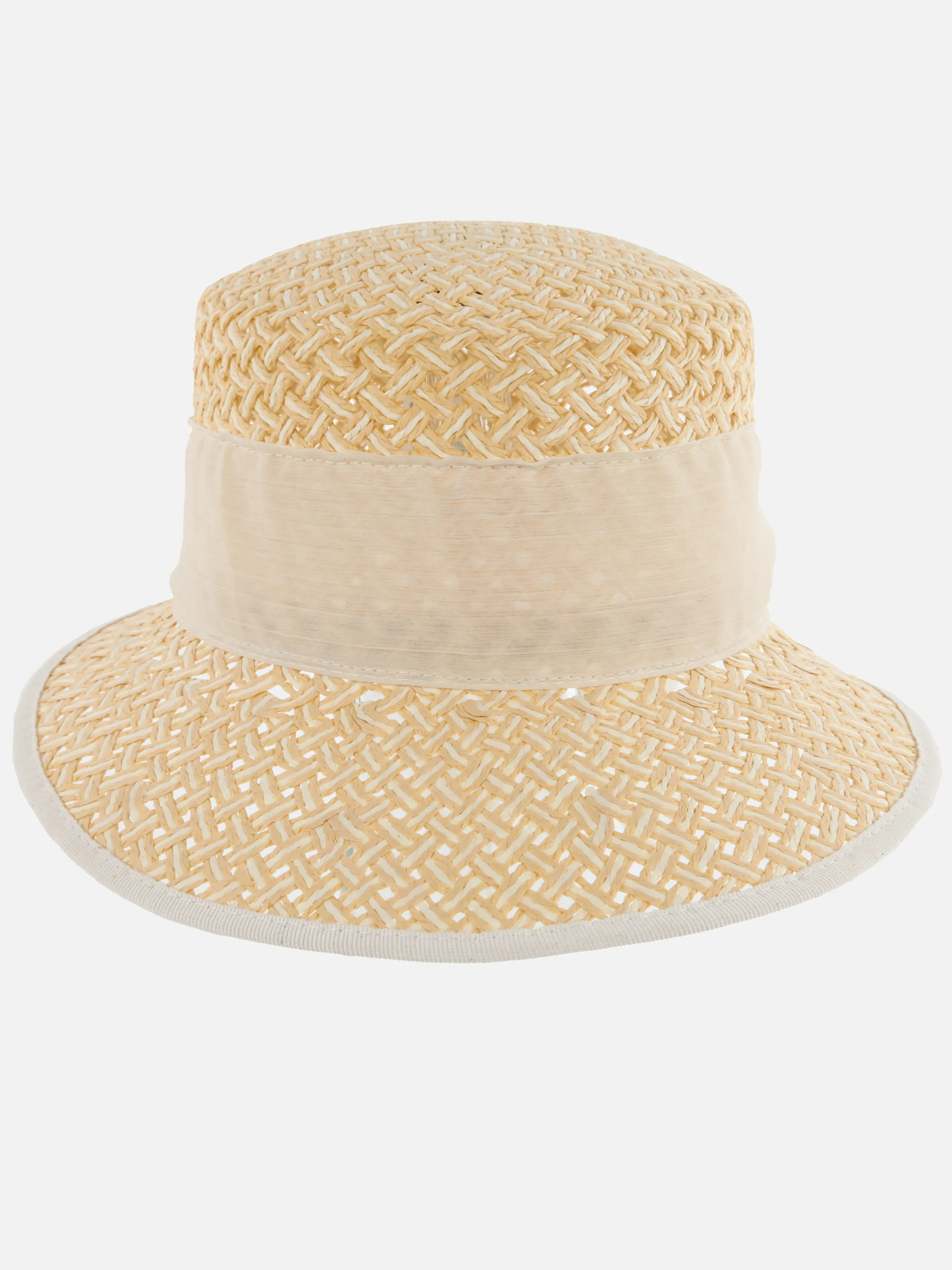 Sure Da-Strohhut m. Textilband Beige 894706 BE/NATUR 1