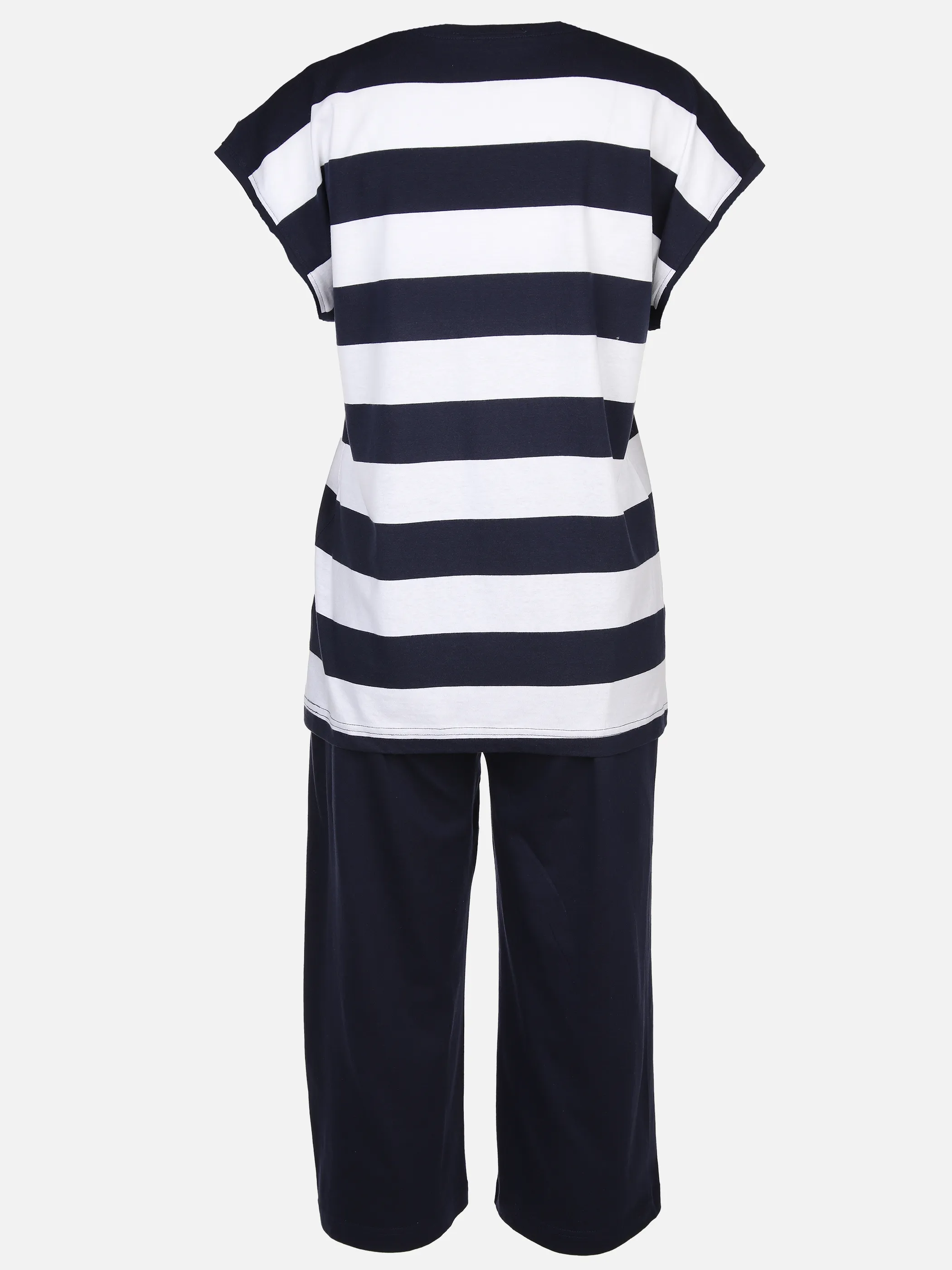 Sure DA. Pyjama Shirt 1/2 Arm + Cul Weiß 889142 WEIß/NAVY 2