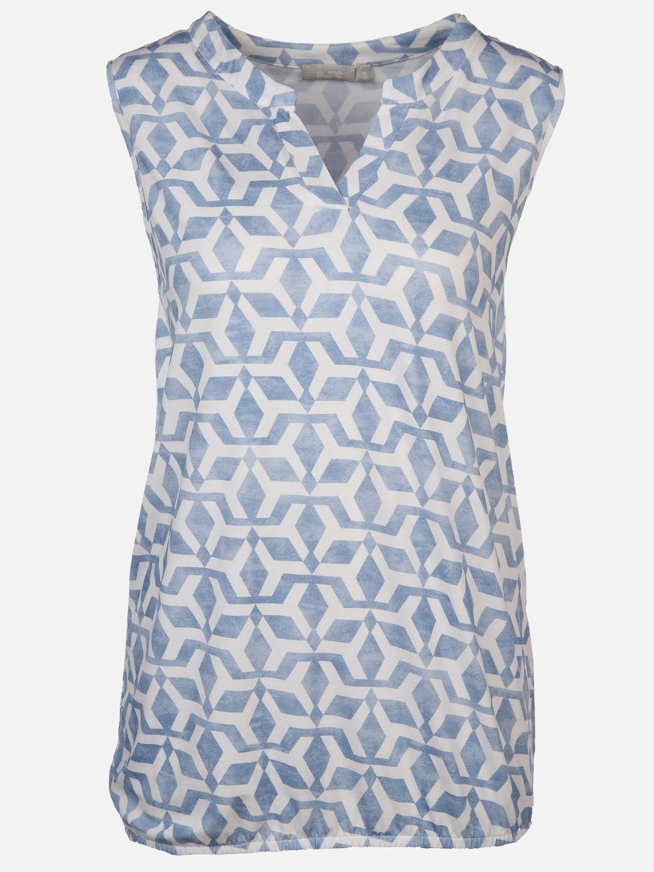 Sure Da-Print-Top m. Elastiksaum Blau 899522 BLAU 1