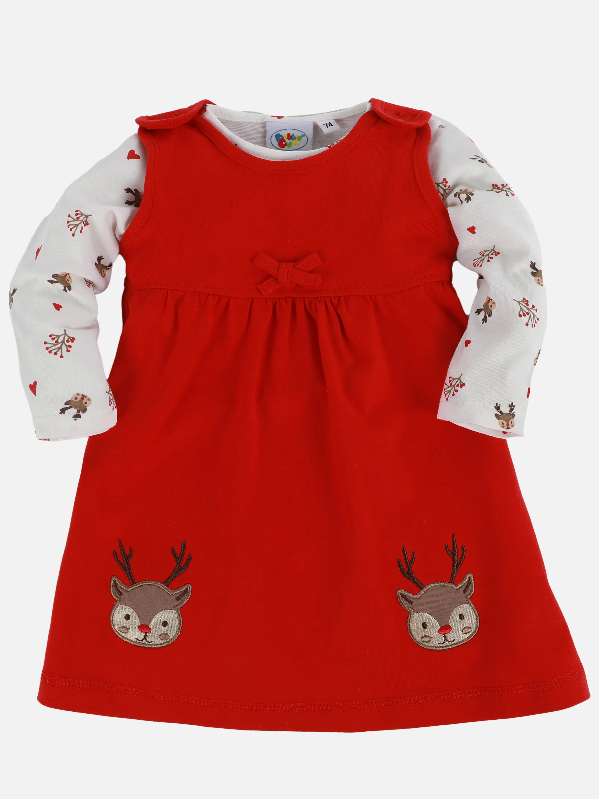 Bubble Gum BM Longsleeve Weihnachtskleid Rot 901734 ROT 1 Bubble Gum BM Longsleeve Weihnachtskleid Rot 901734 ROT 1