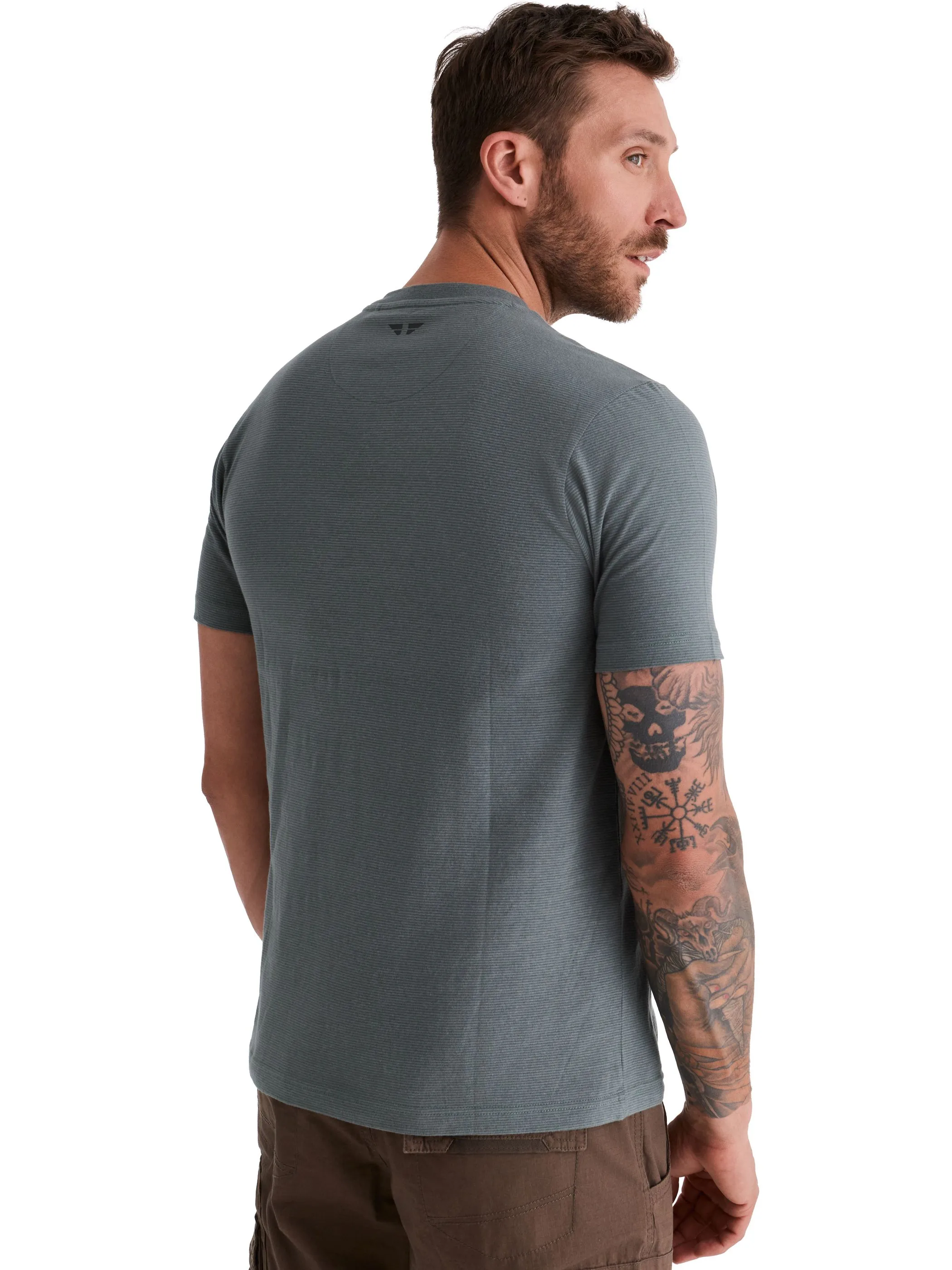HERO by John Medoox 74306250009189 He-T-Shirt "Tim" Grün 928358 9189 2