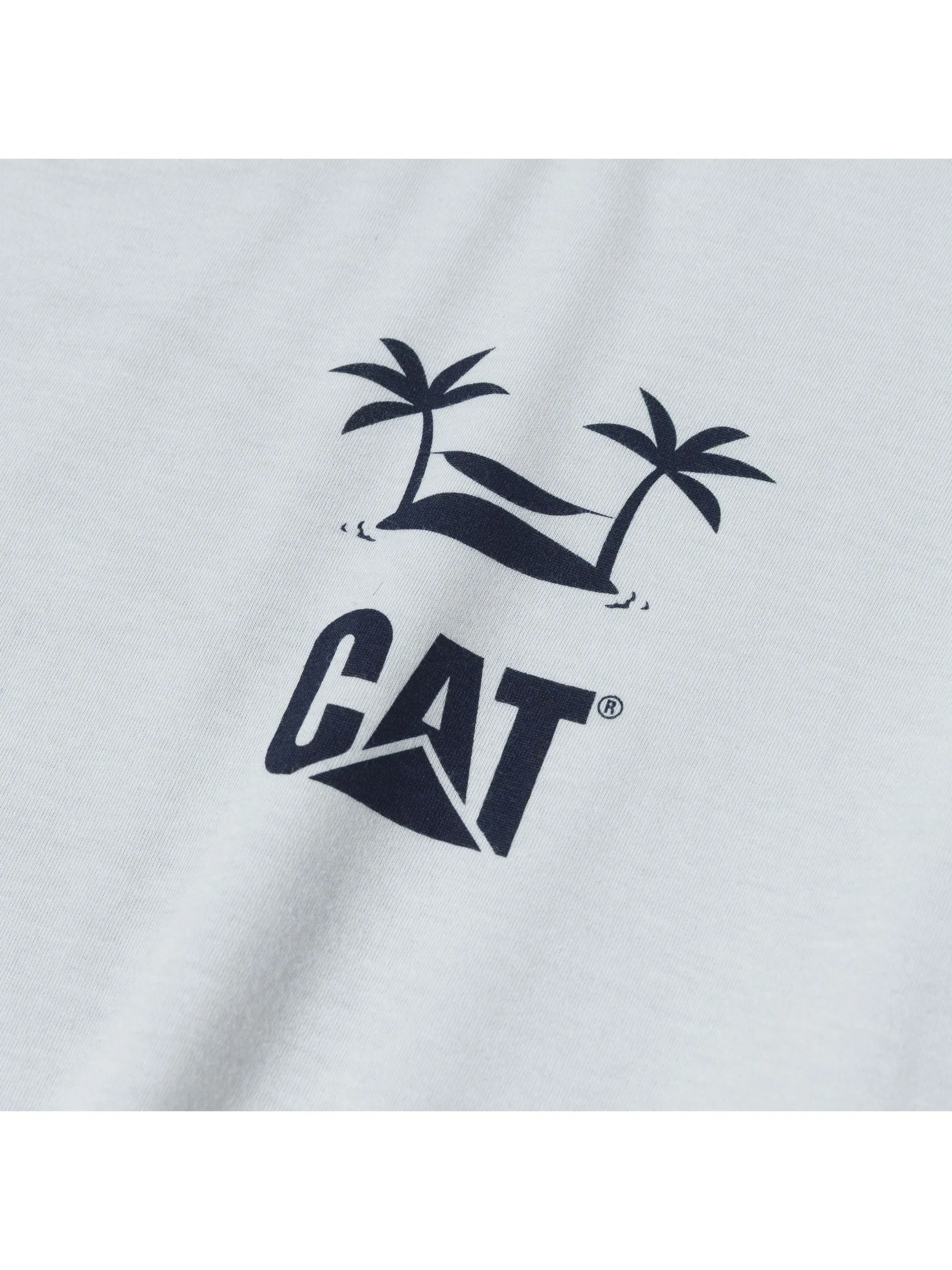 CAT GRAPHIC TEE Weiß 928111 14479 4