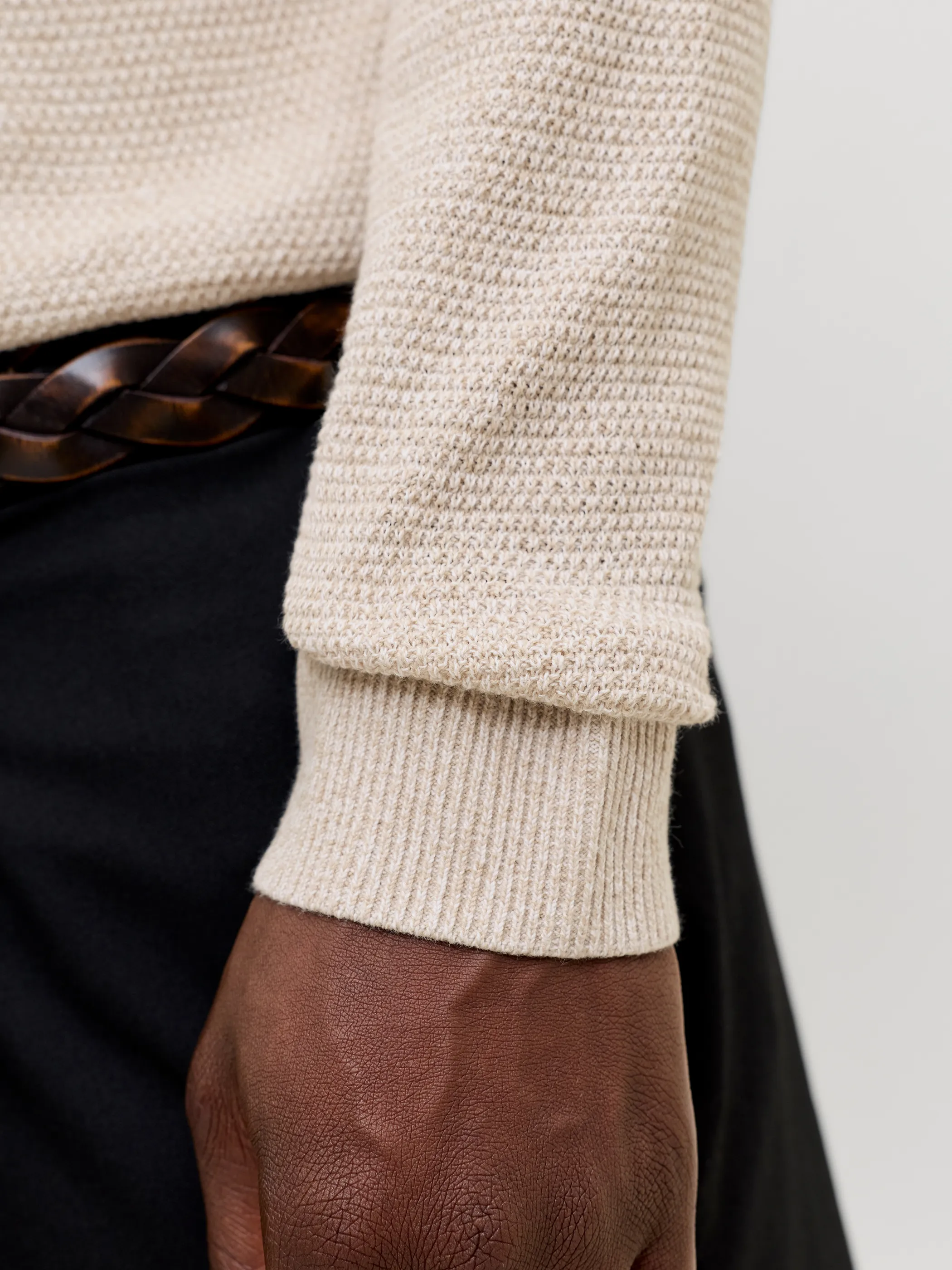 Jack Jones 12298310 JJERYDER KNIT CREW NE Weiß 928224 176595001