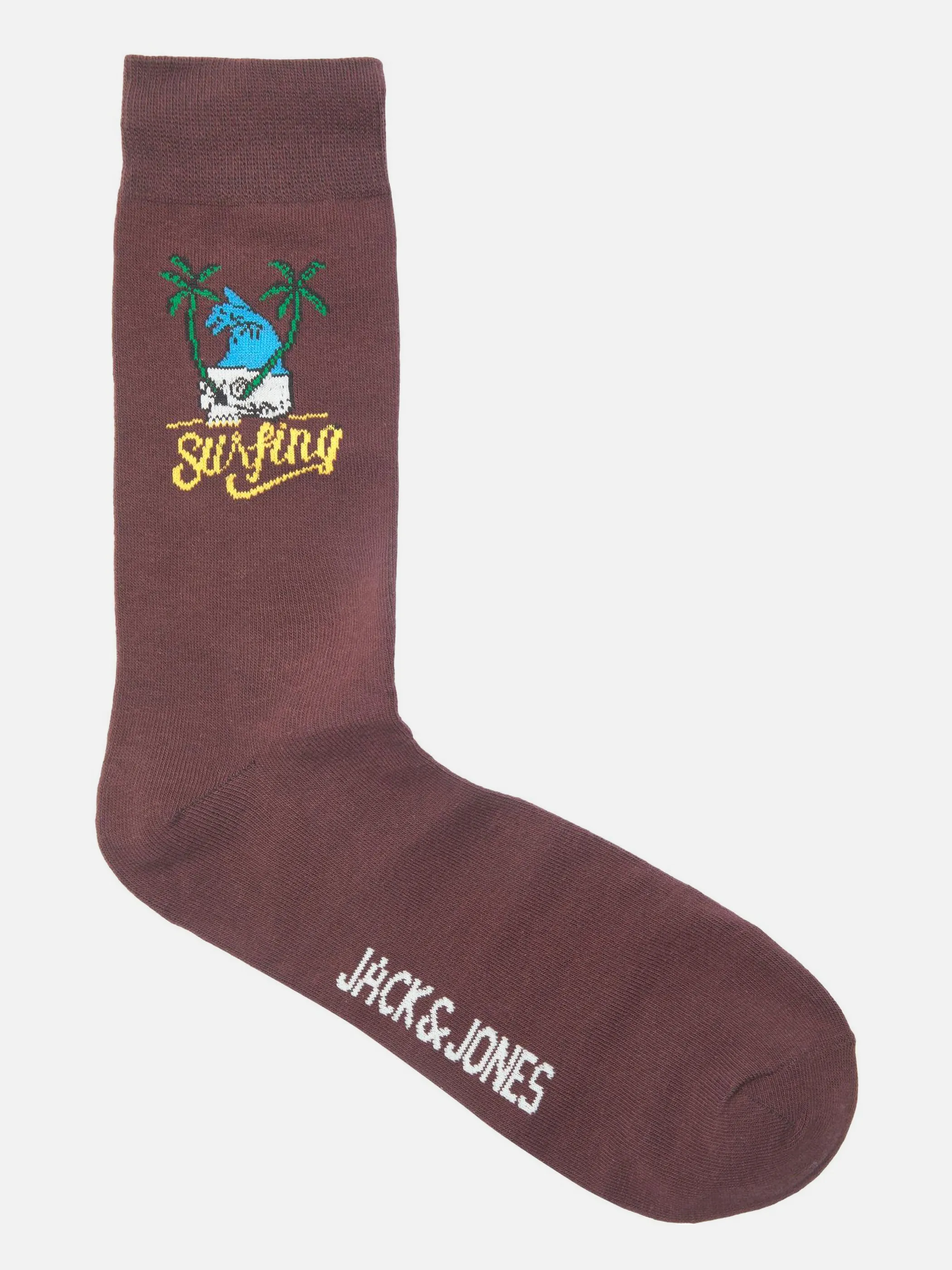 Jack Jones 12224035 JACHERON SKULL SOCKS Schwarz 871567 178012001 3