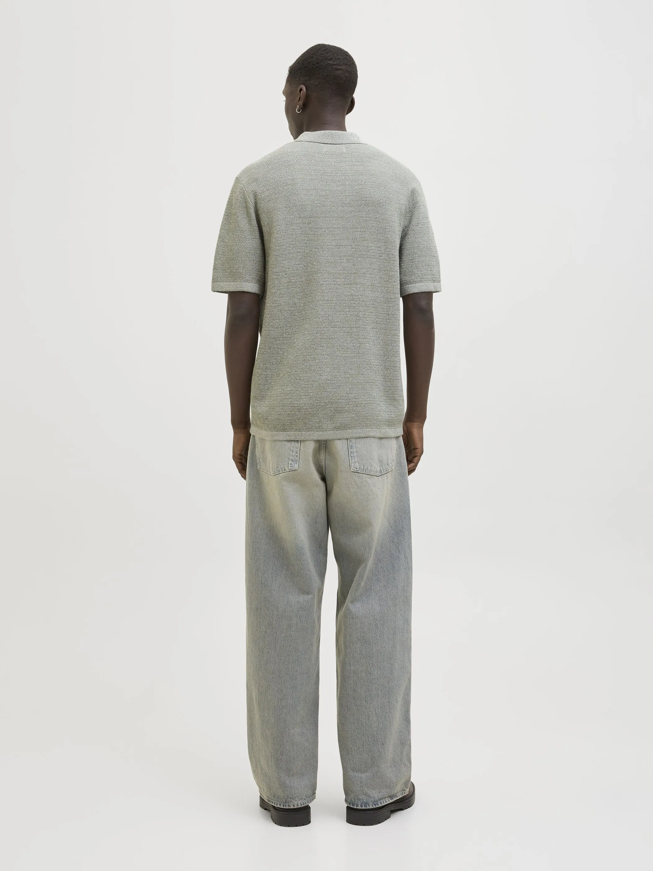 Jack Jones 12268281 JJEGEORGE KNIT POLO S Grün 903405 176366001 3 Jack Jones 12268281 JJEGEORGE KNIT POLO S Grün 903405 176366001 3