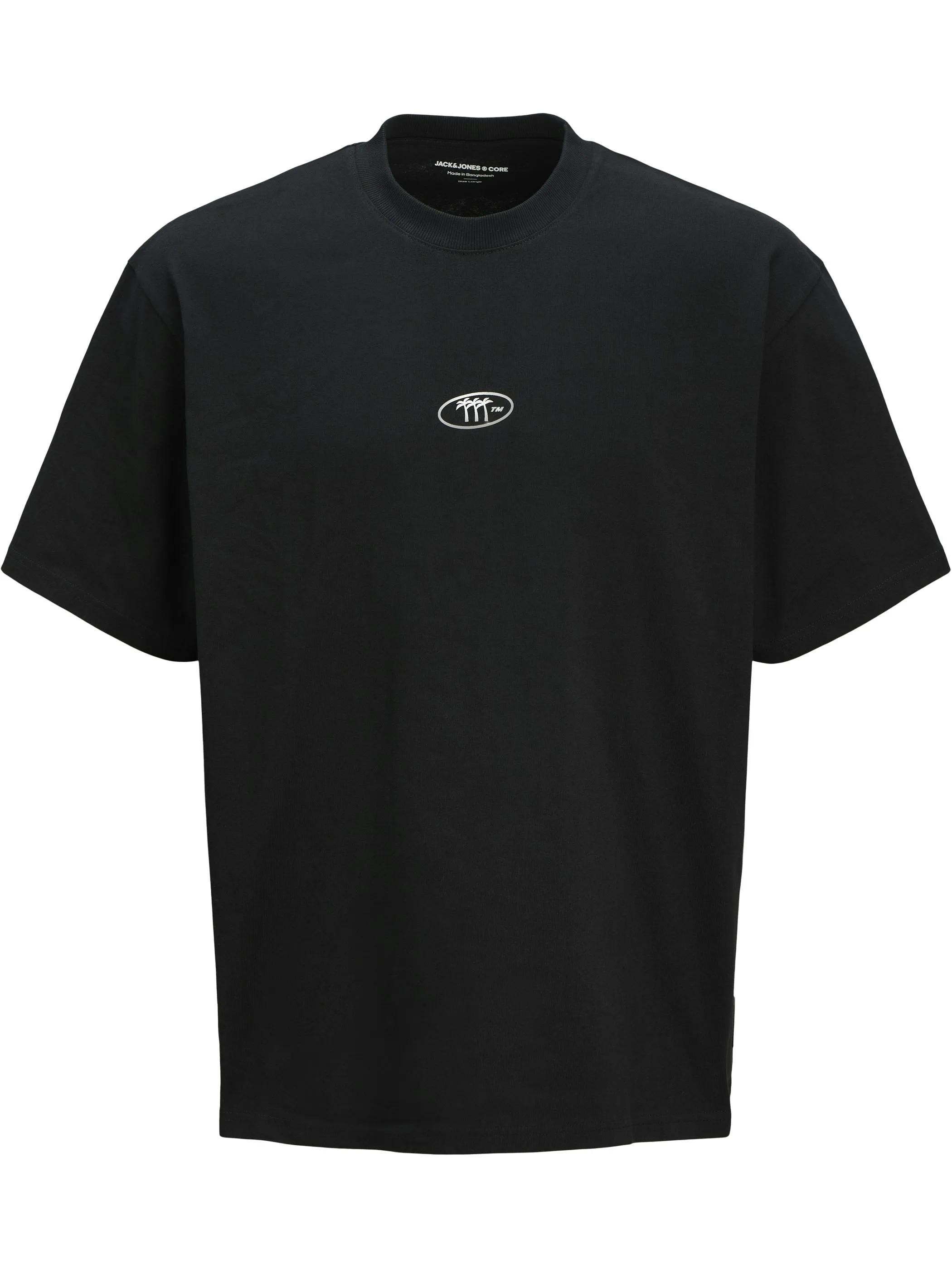 Jack Jones 12276762 JCORETREAT TEXT BACK Schwarz 910512 178012 1 Jack Jones 12276762 JCORETREAT TEXT BACK Schwarz 910512 178012 1