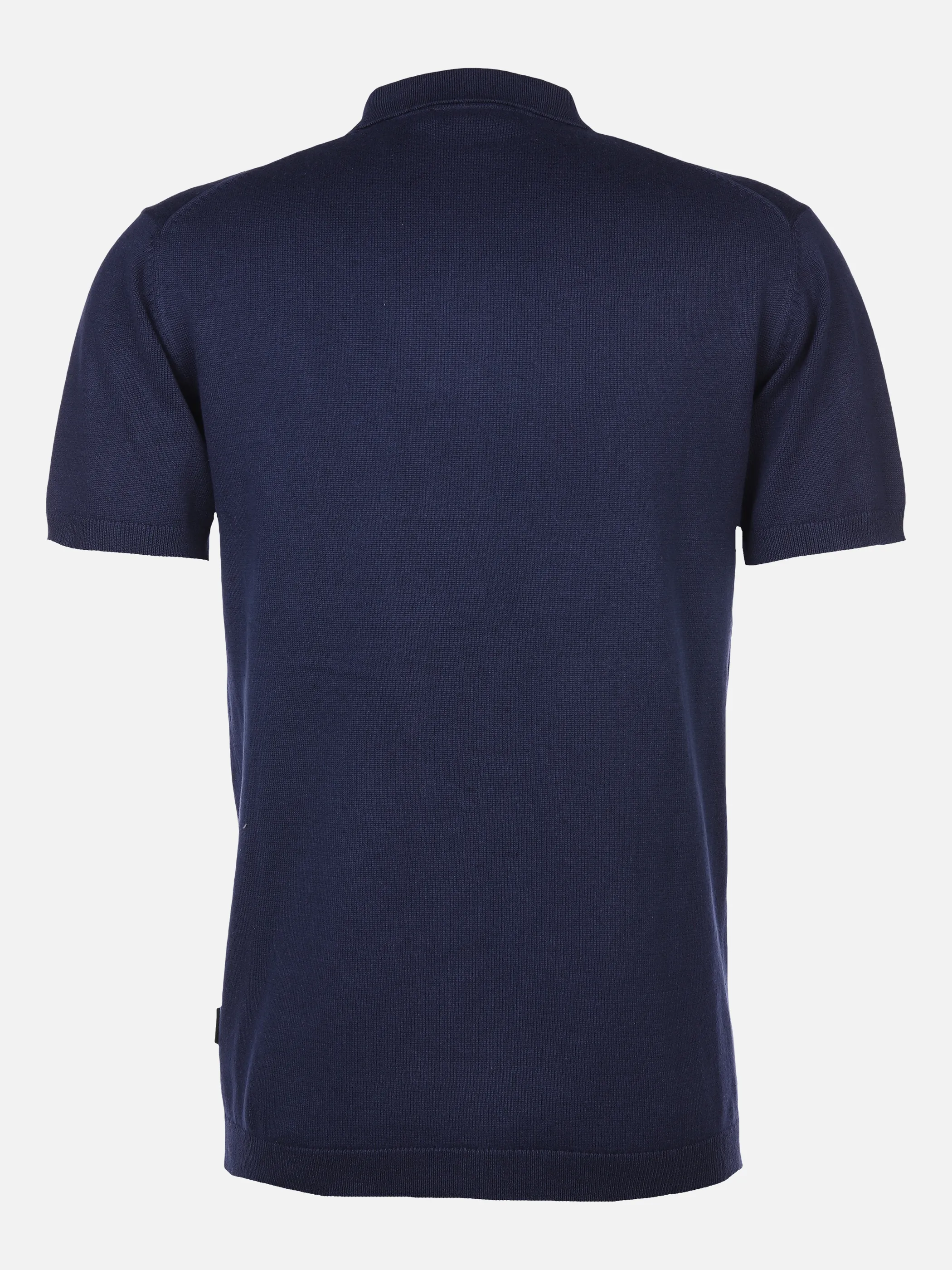Jim Spencer He. Strickpoloshirt 1/2 Arm Blau 872599 NAVY 2 Jim Spencer He. Strickpoloshirt 1/2 Arm Blau 872599 NAVY 2