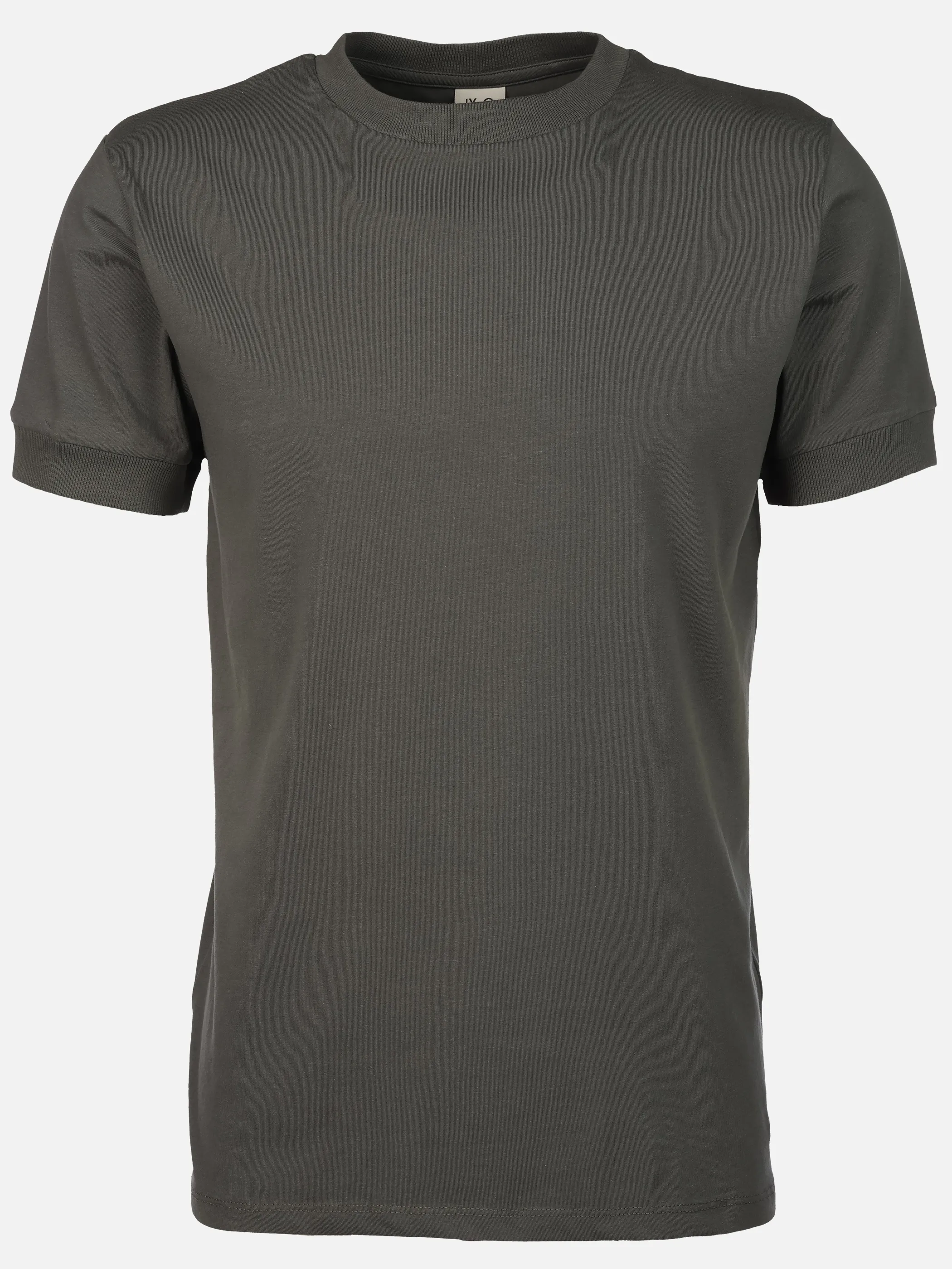 IX-O YF He Premium Basic T-Shirt Grau 922775 GREY 1