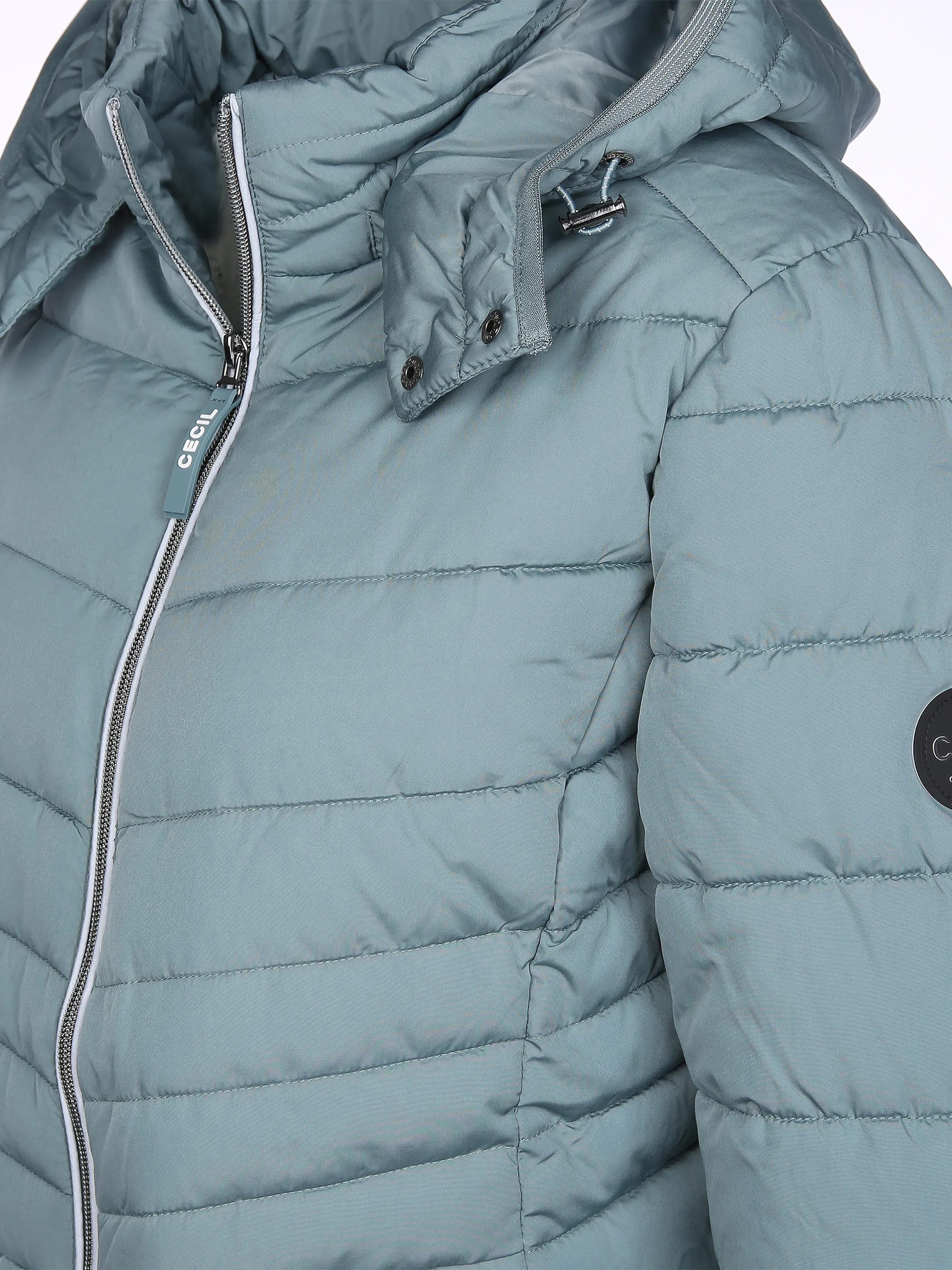 Cecil B201586 Padded Jacket Grün 856500 12940 3