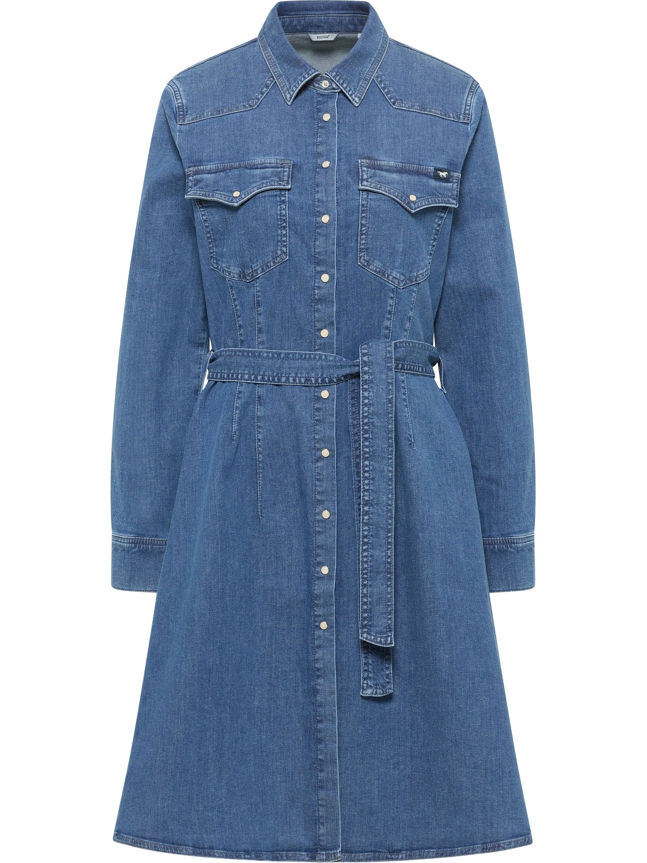 Mustang 1016938 STYLE ELISA DENIM DRESS Blau 923292 5000680 1
