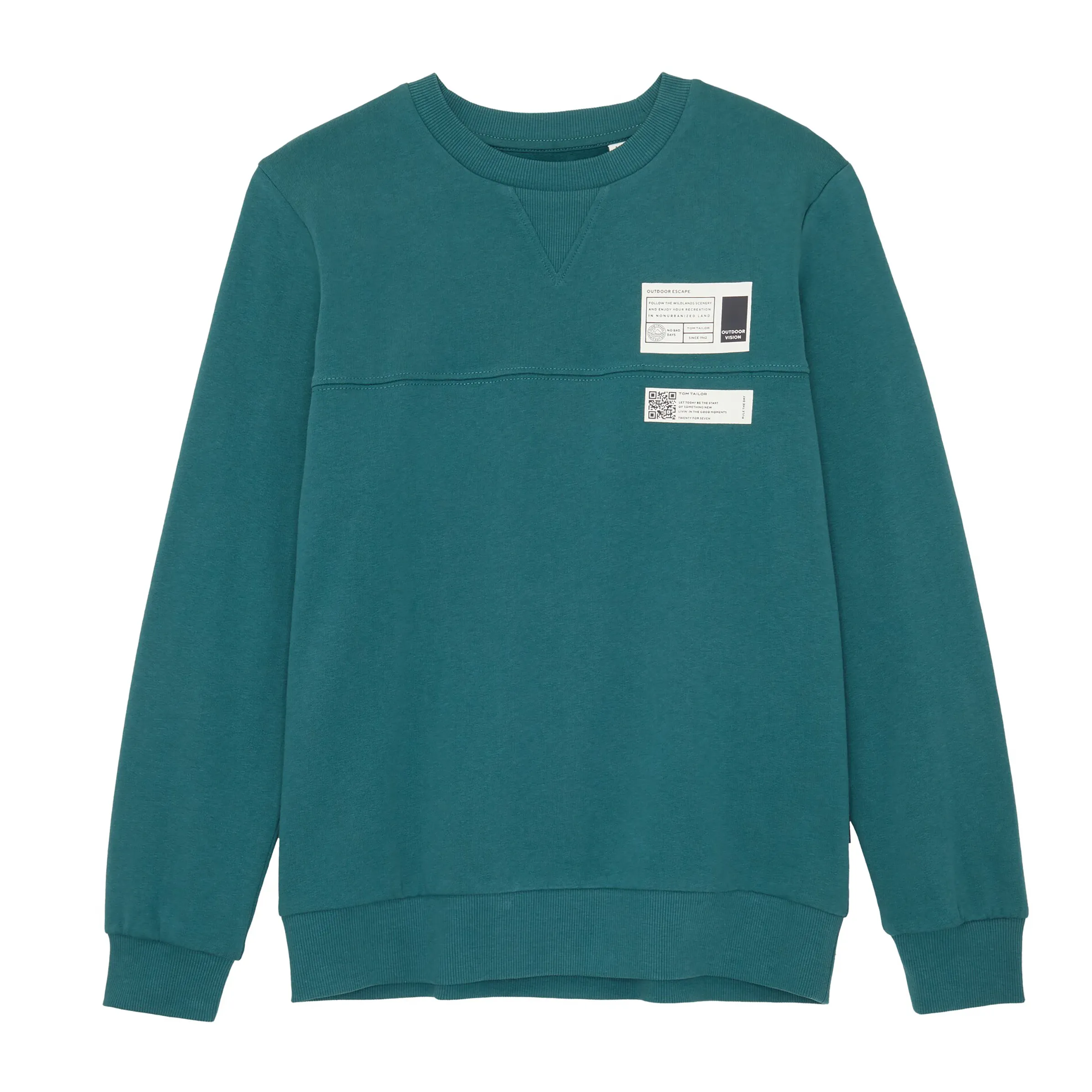 Tom Tailor 1038269 printed sweatshirt Grün 883531 14171 1 Tom Tailor 1038269 printed sweatshirt Grün 883531 14171 1