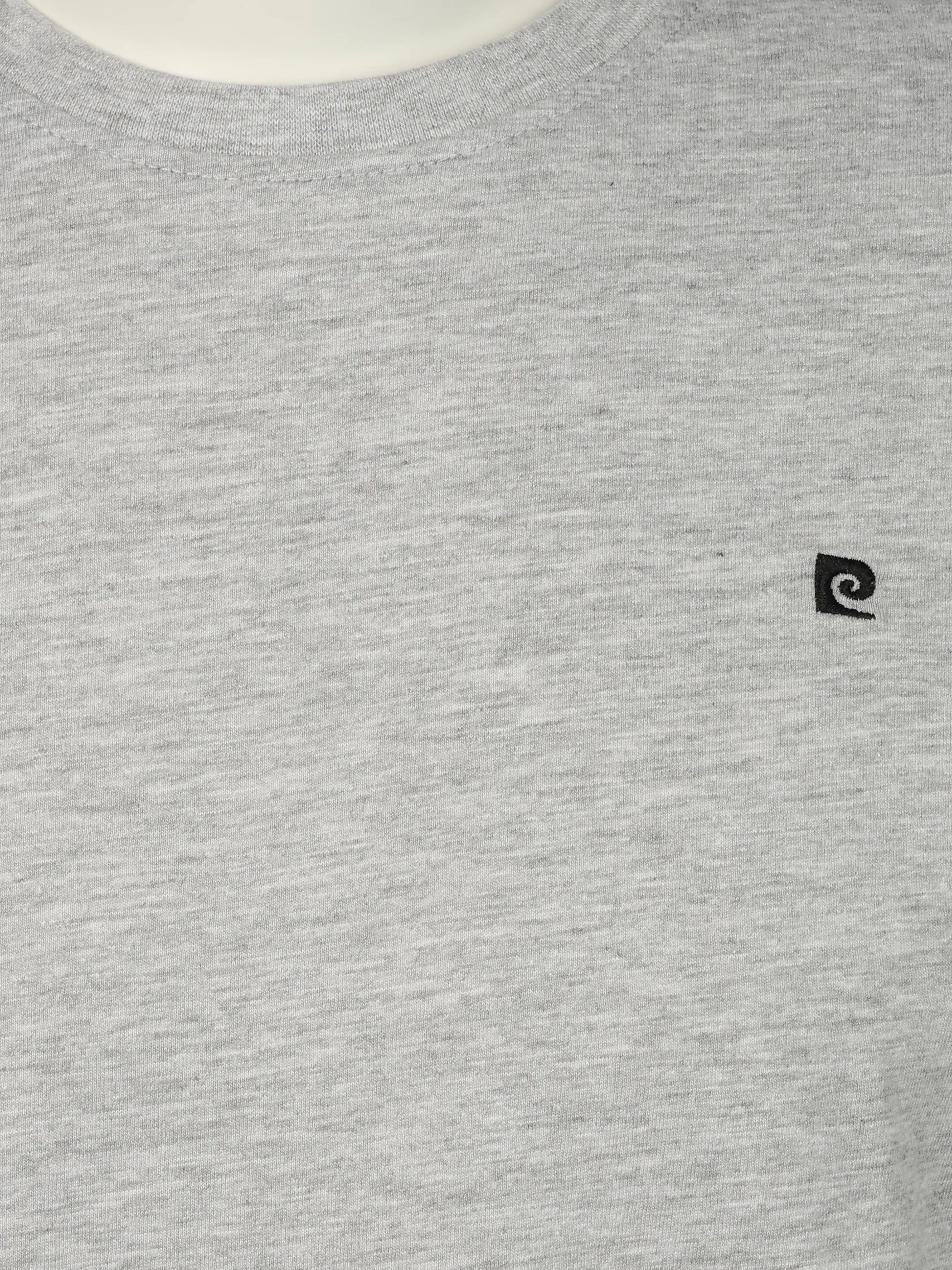 Pierre Cardin He. T-Shirt Logo Silber 922539 LT. GREY 3