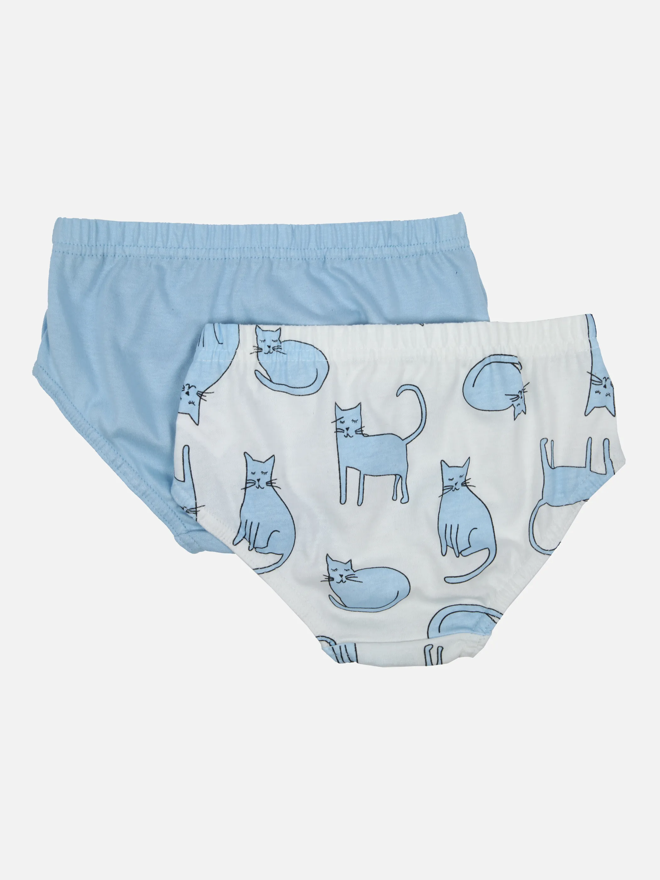 Stop + Go Md. Unterhose 2er Pack AOP/Kat Blau 857978 BLAU 2