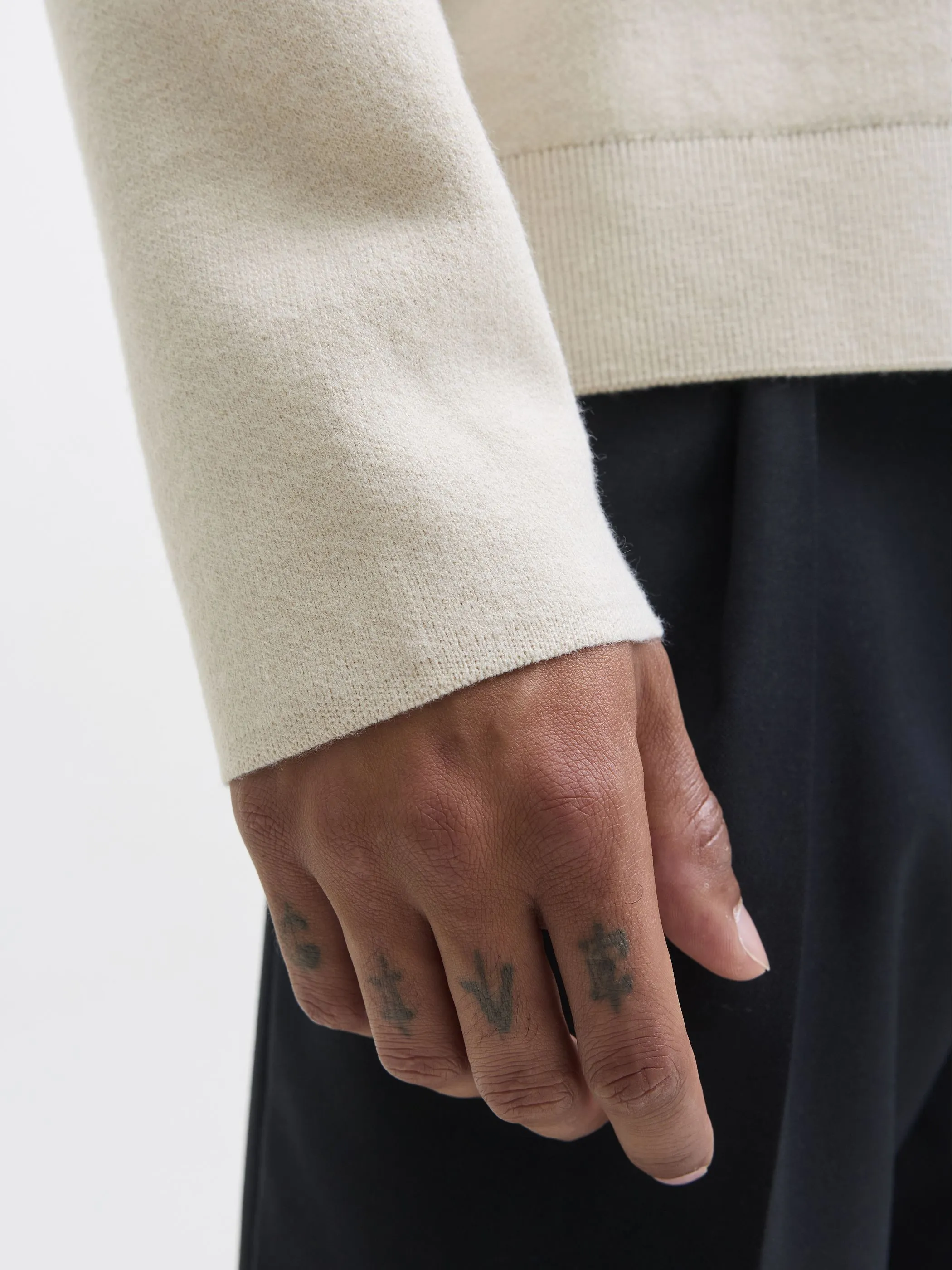 Jack&Jones Premium 12259649 JPRBLABRADFORT KNIT C Beige 916181 176688001