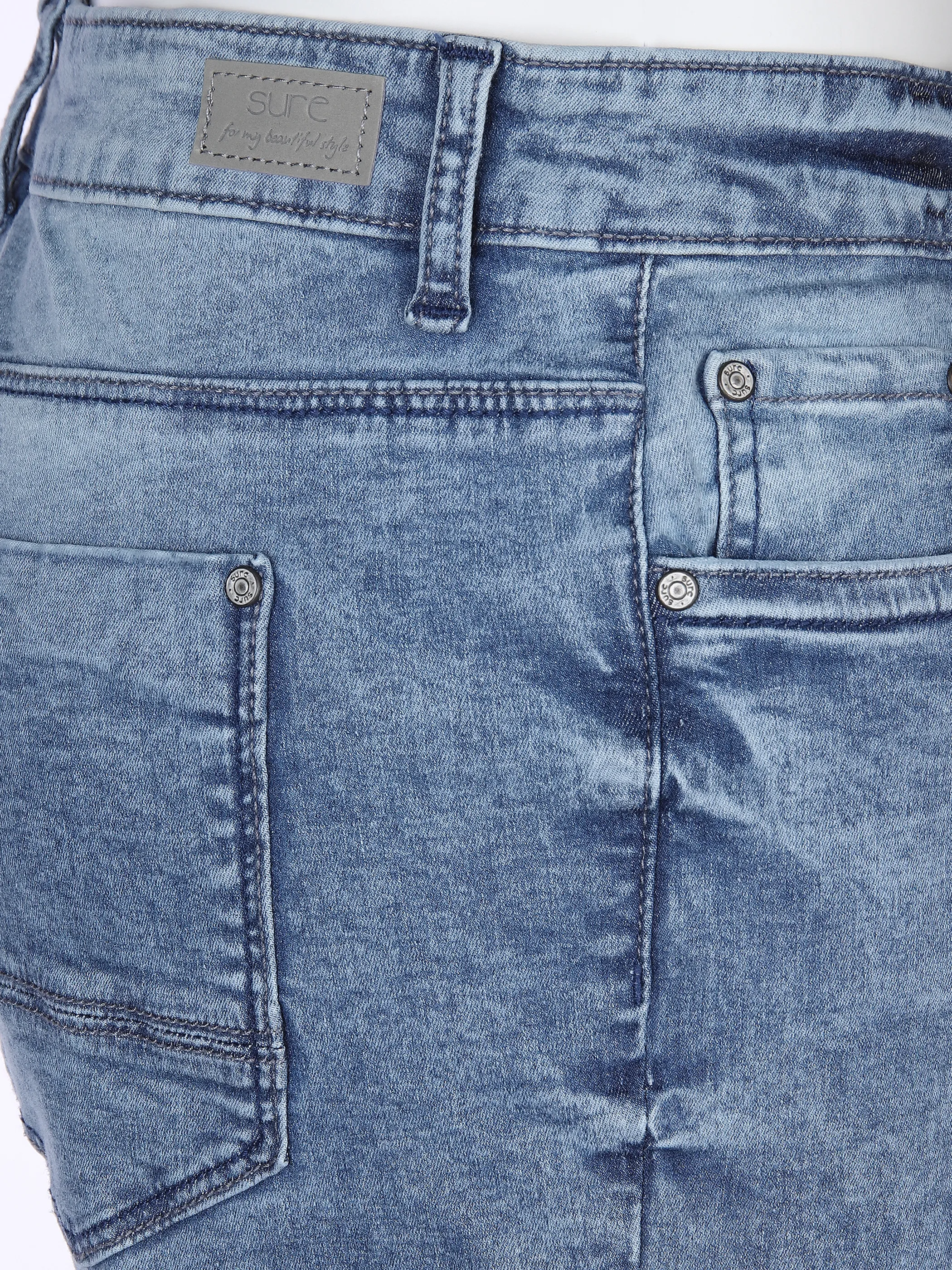 Sure Da-Capri Jeans Blau 864881 LIGHT BLUE 3