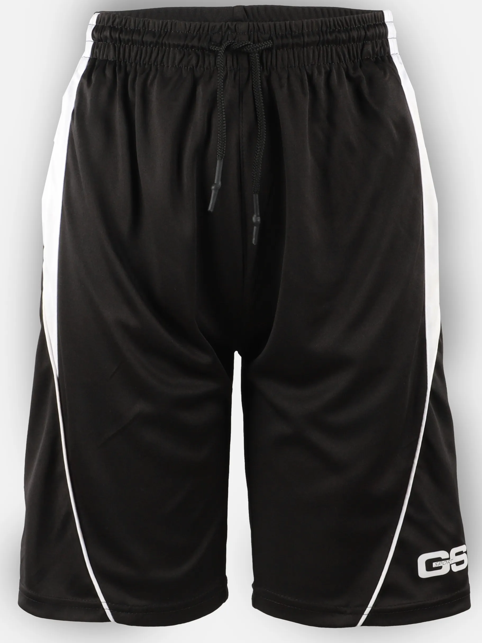 Grinario Sports TB-Trainingsshorts Schwarz 907771 BL/WHITE 1