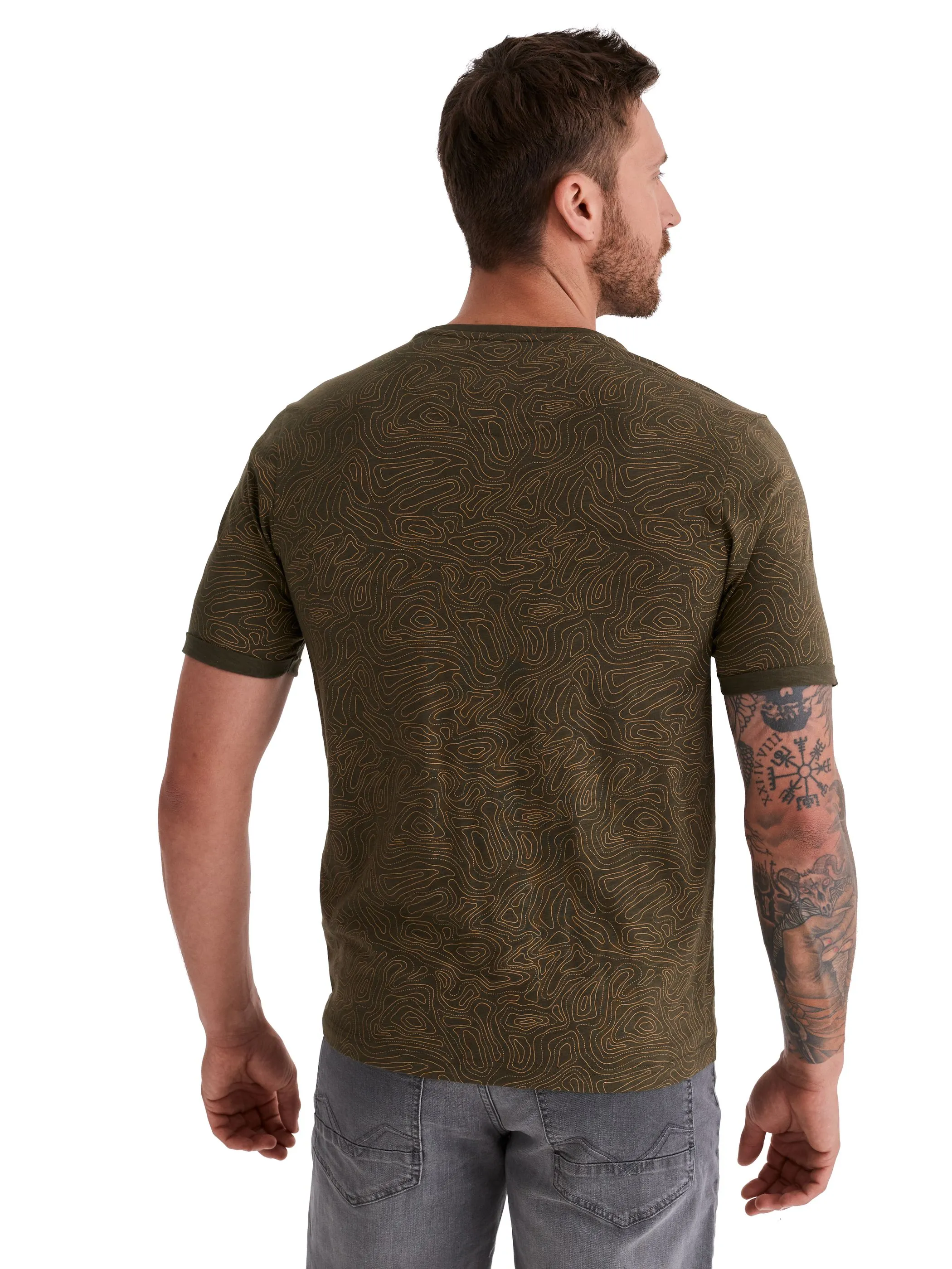 HERO by John Medoox 74306490009163 He-T-Shirt,TIM,XXXL,o Oliv 928351 9163 2