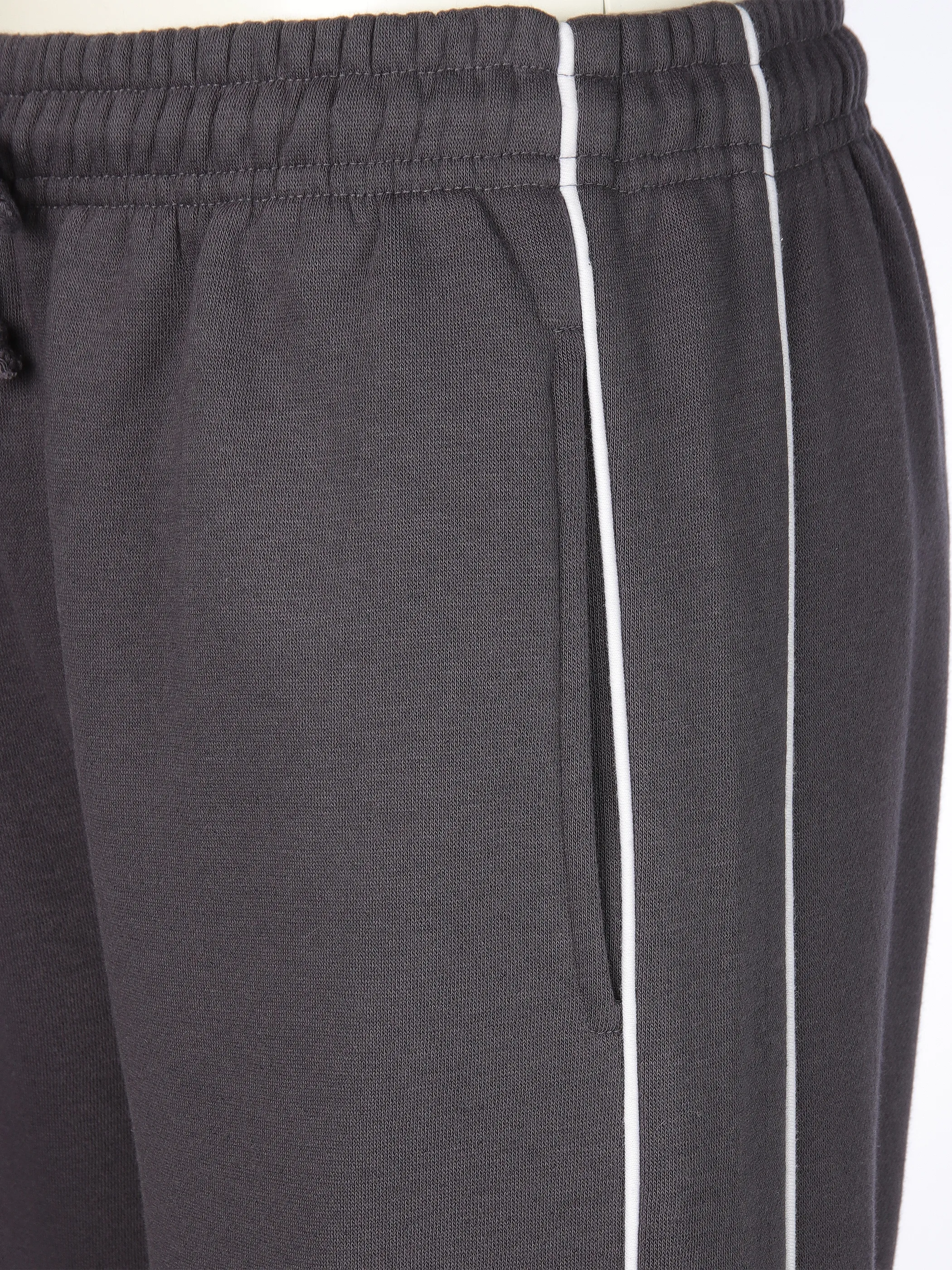 Grinario Sports Da-Jogginghose wide leg galon Grau 913329 EBONY 4 Grinario Sports Da-Jogginghose wide leg galon Grau 913329 EBONY 4