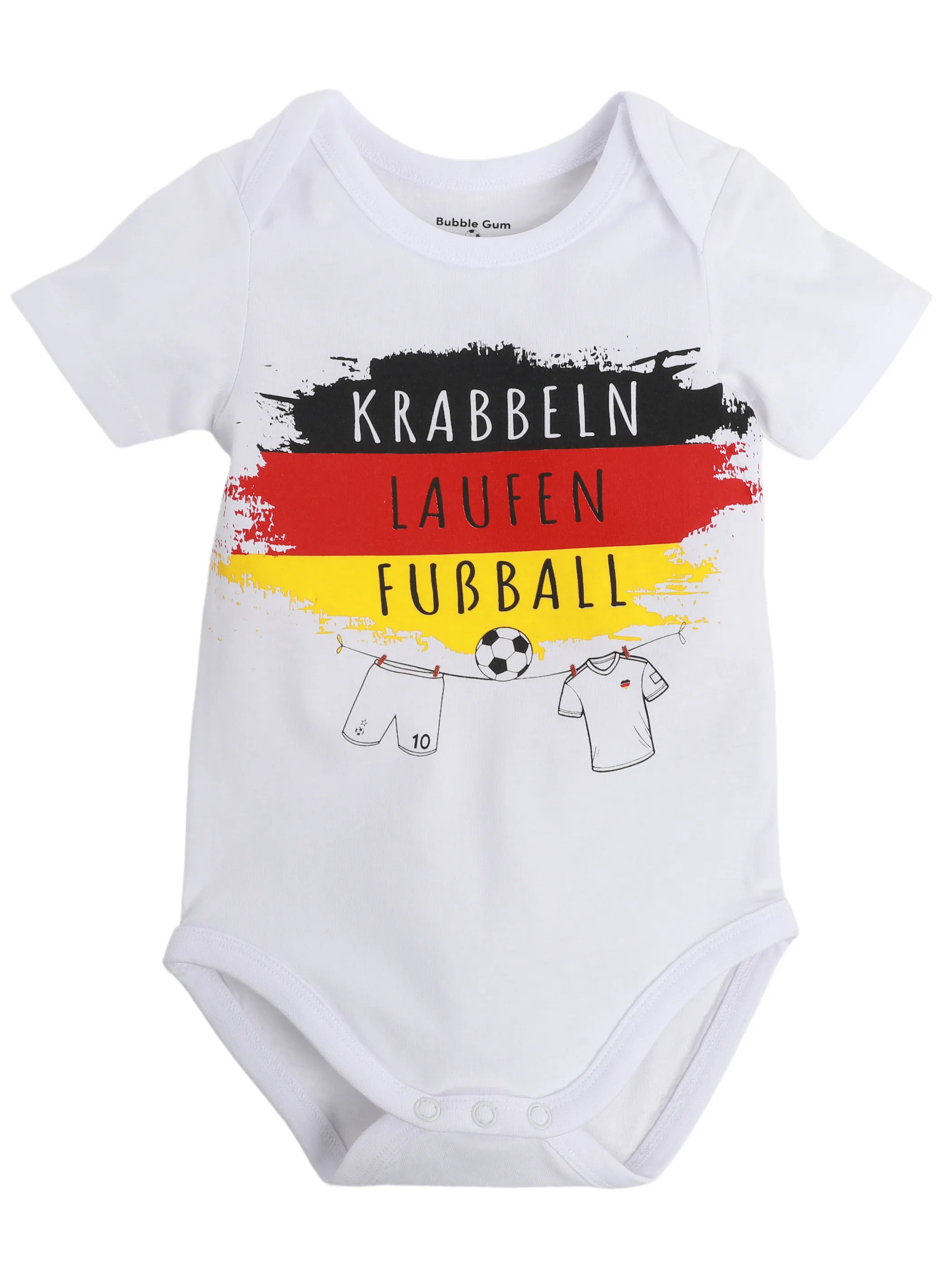 Bubble Gum Baby Unisex Fan Body in Weiß Weiß 924830 WEIß 1